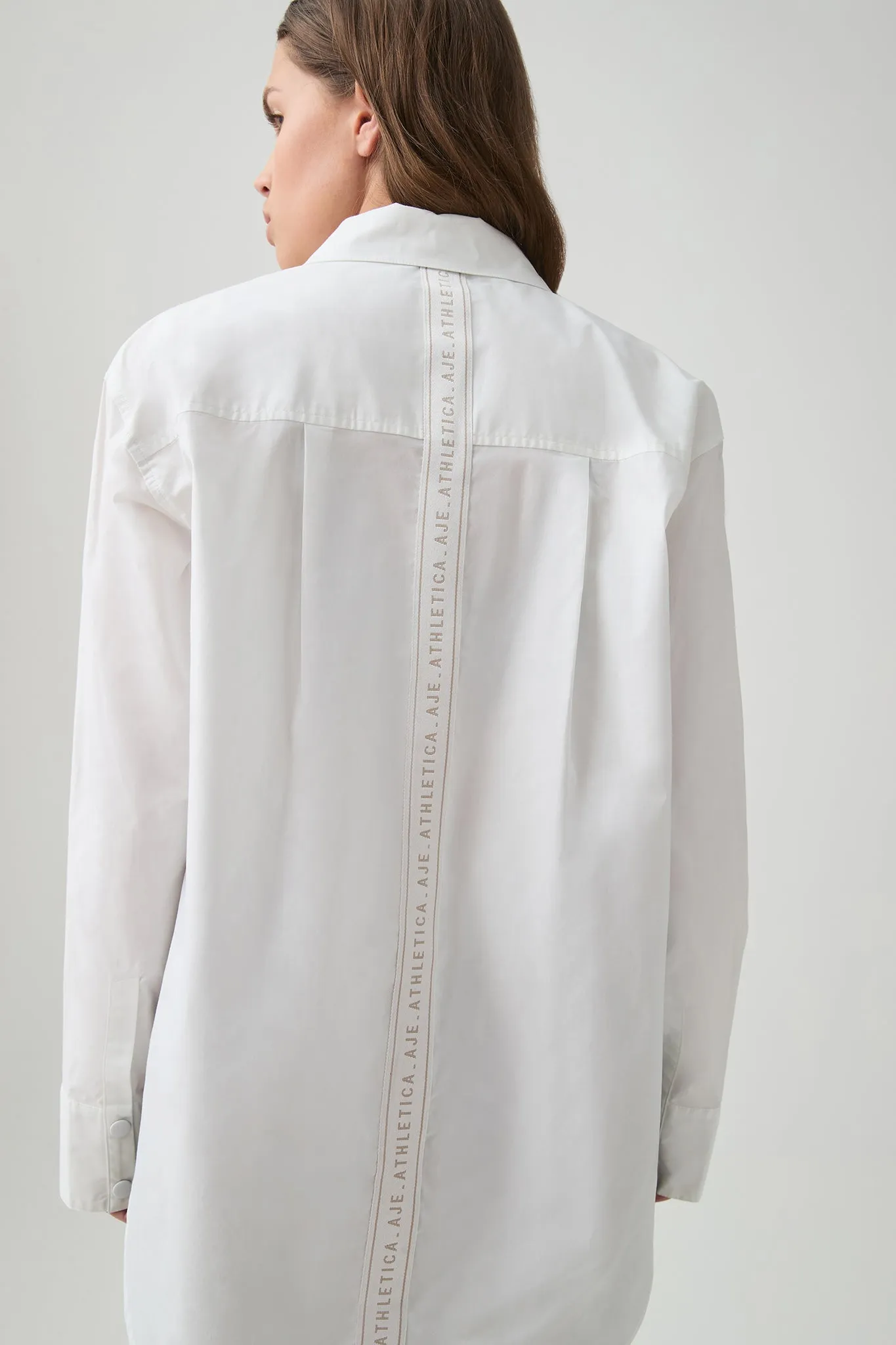 Logo Tape Shirt 406 sold by Aje product image thumbnail 5