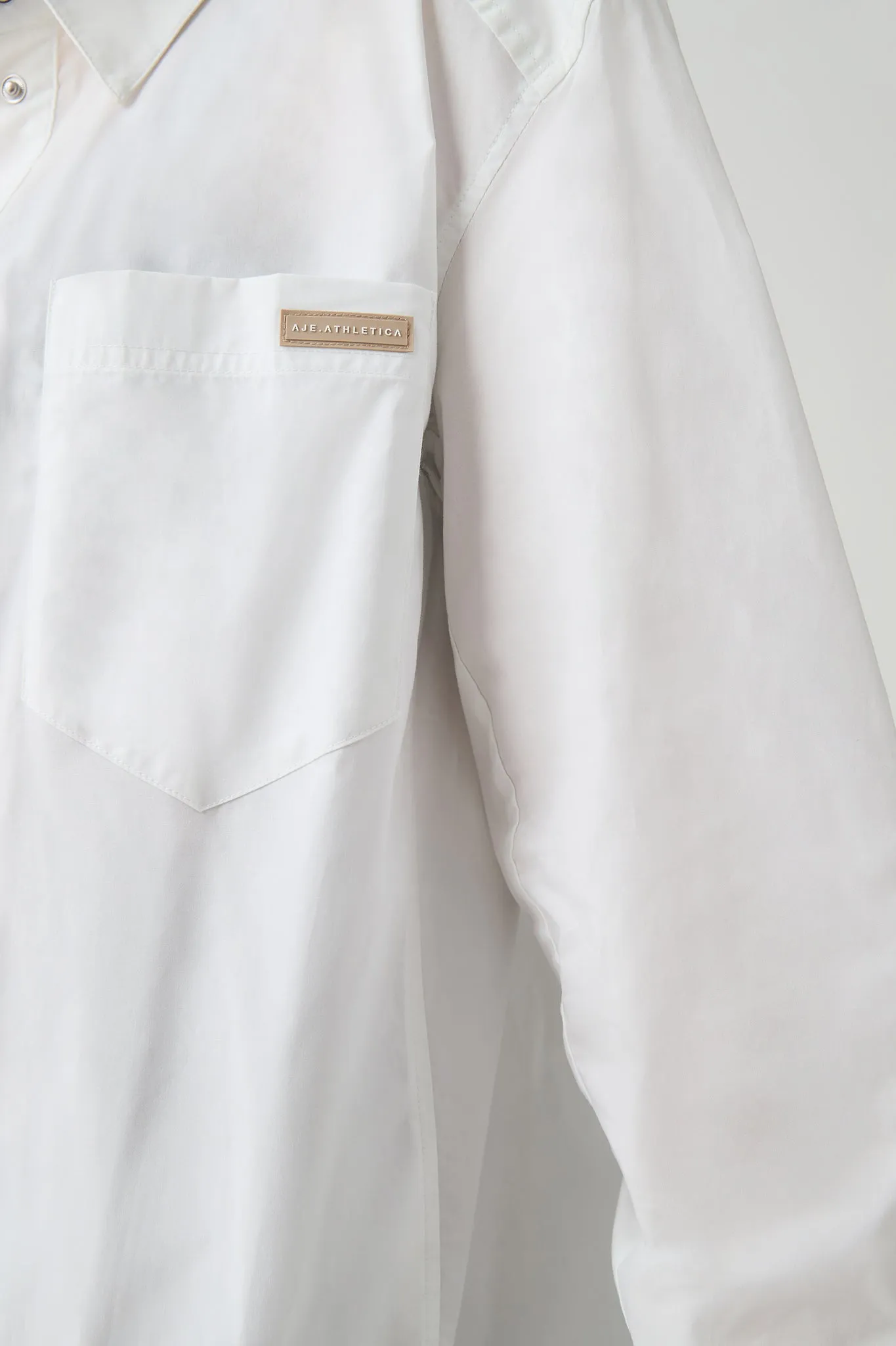 Logo Tape Shirt 406 sold by Aje product image thumbnail 4