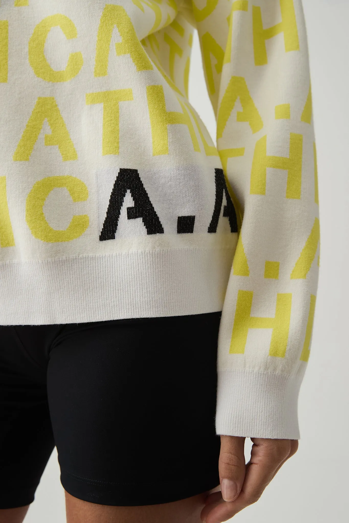 Logo Knit Crew 417 sold by Aje product image thumbnail 3