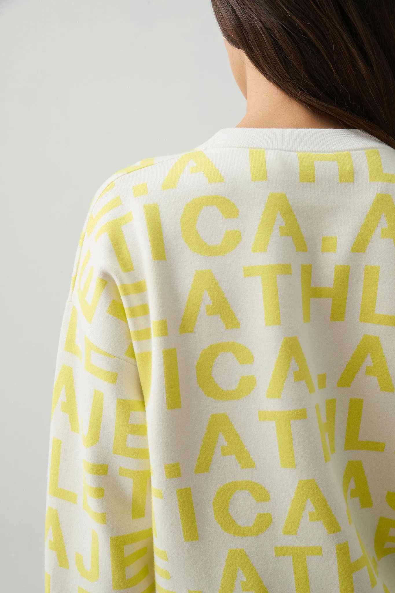 Logo Knit Crew 417 sold by Aje product image thumbnail 4