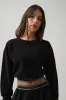 Cropped Elastic Logo Crew sold by Aje