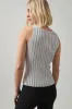 Hydra Logo Knit Ribbed Top sold by Aje