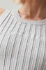 Hydra Logo Knit Ribbed Top sold by Aje