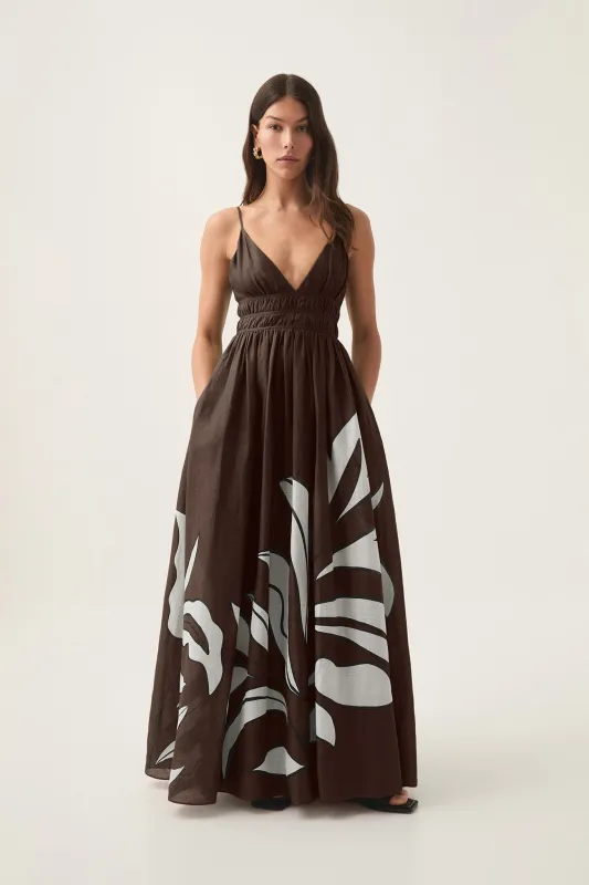 Planetary Maxi Dress sold by Aje