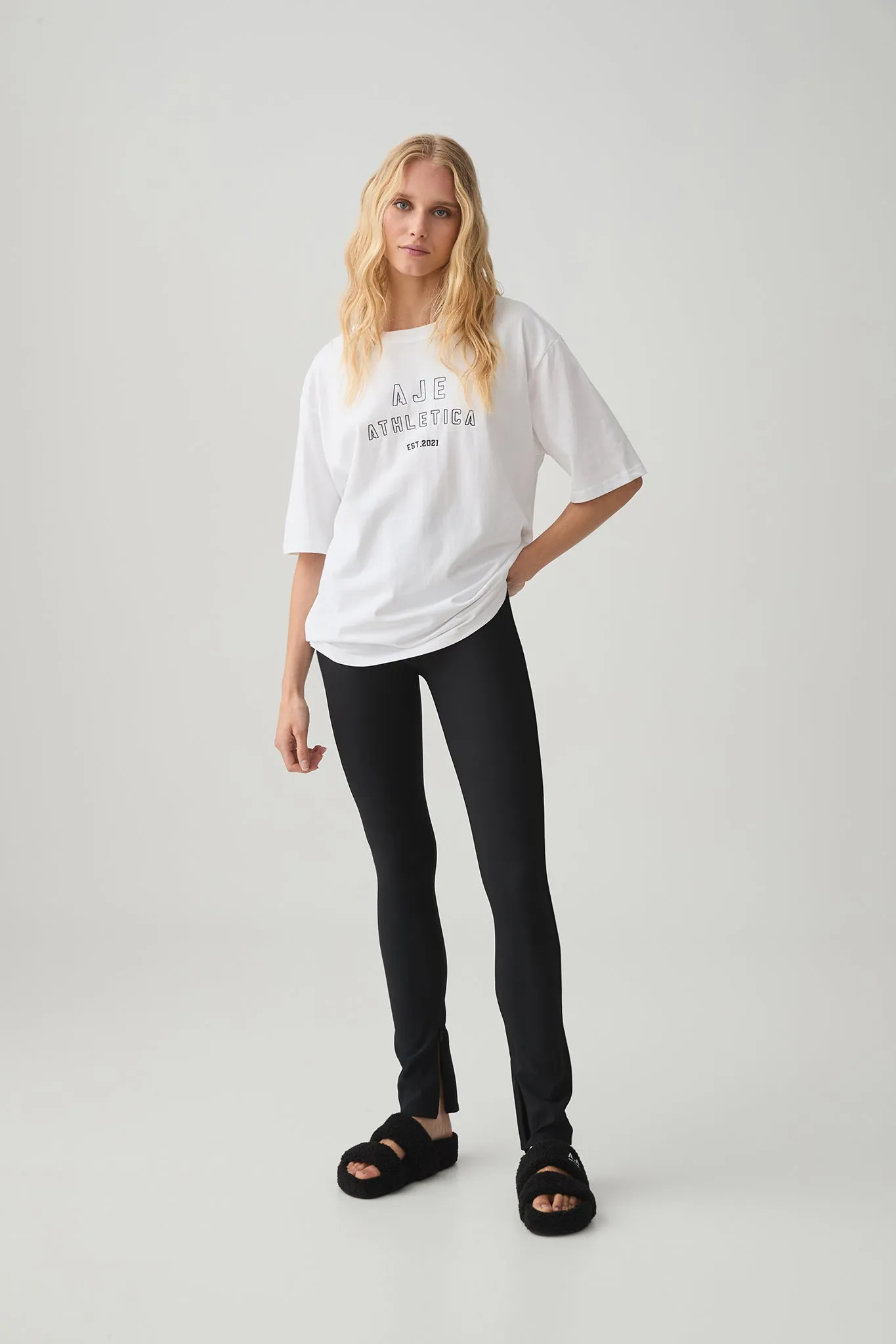 Retro AA Logo Tee 102 sold by Aje product image thumbnail 3