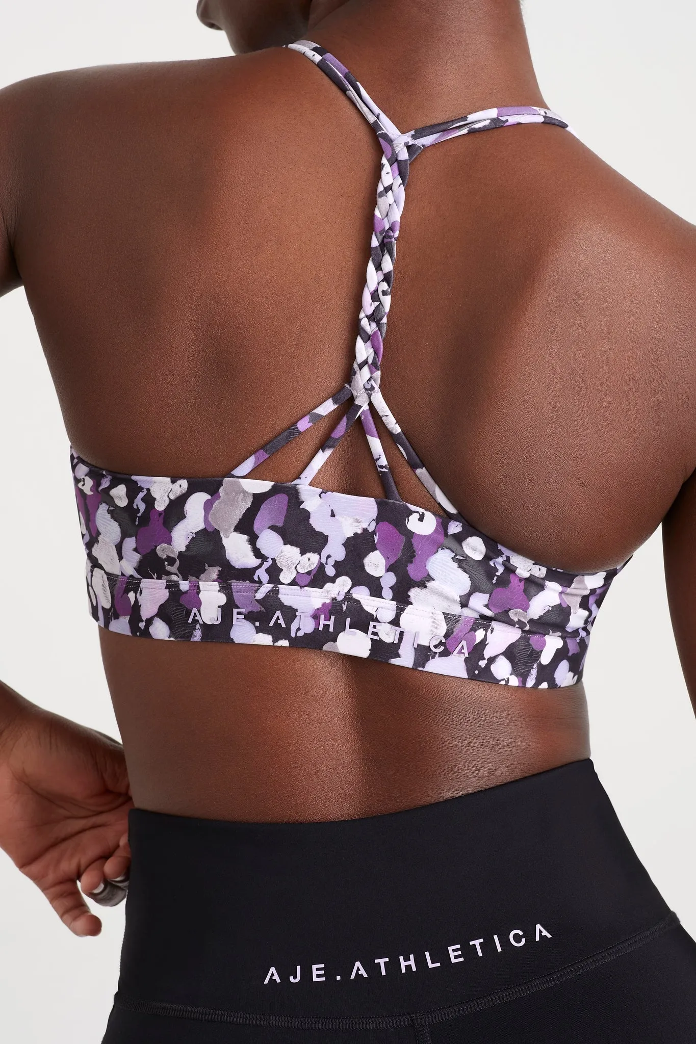 Braided Strappy Sports Bra 334 sold by Aje product image thumbnail 4
