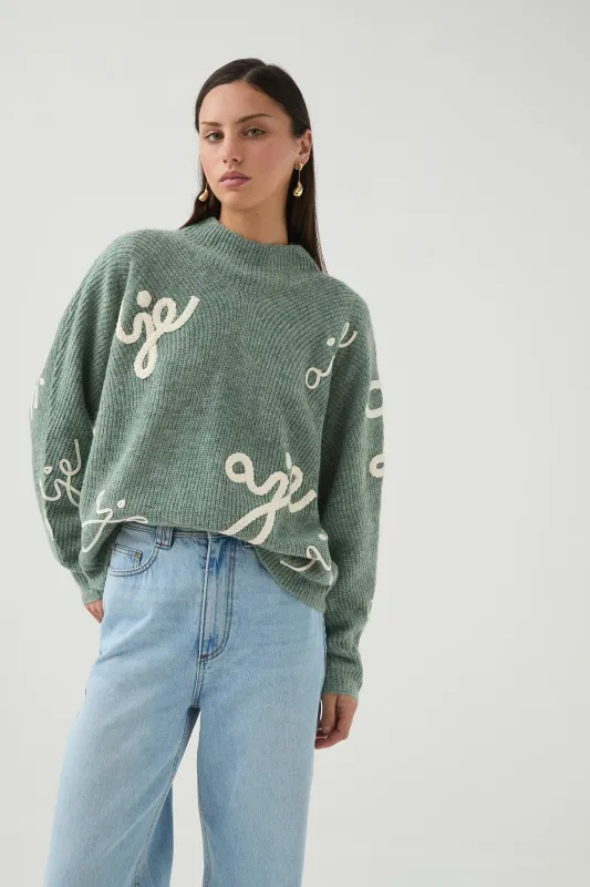 Seascape Logo Jumper sold by Aje