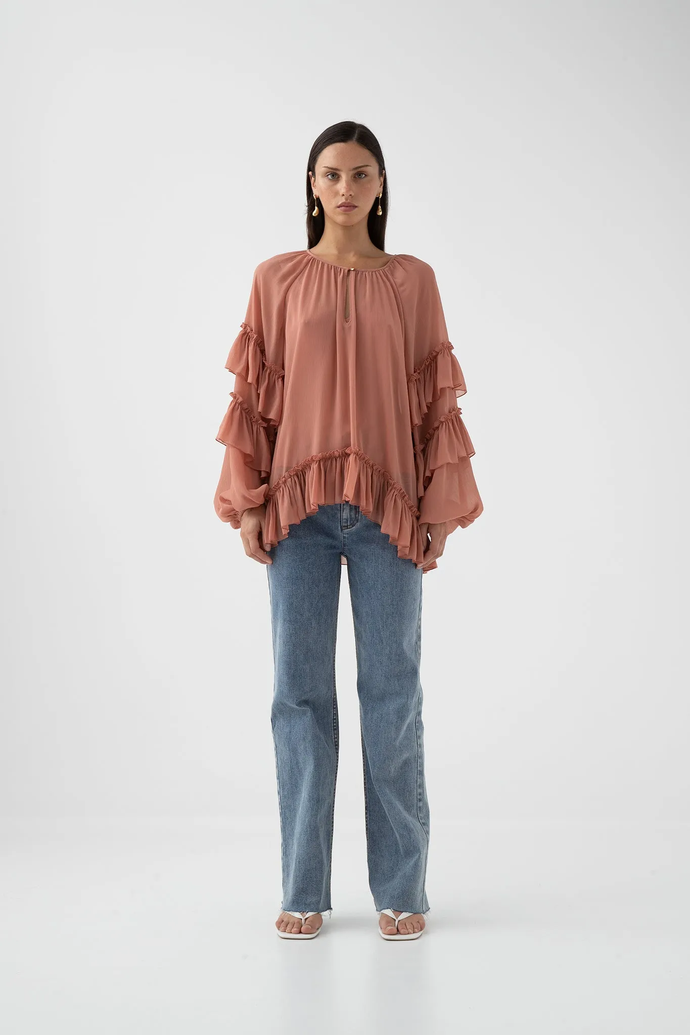 Mina Blouse sold by Aje