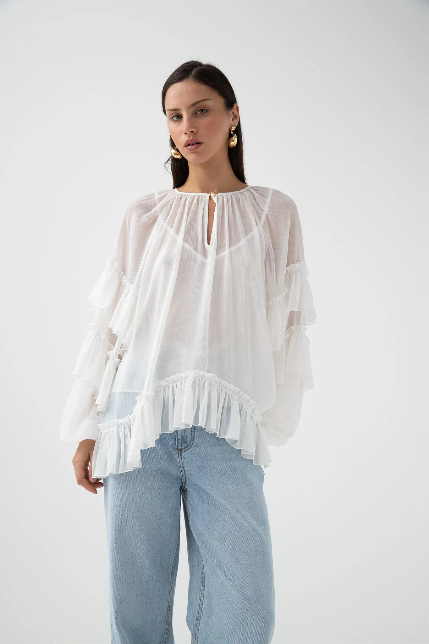 Mina Blouse sold by Aje