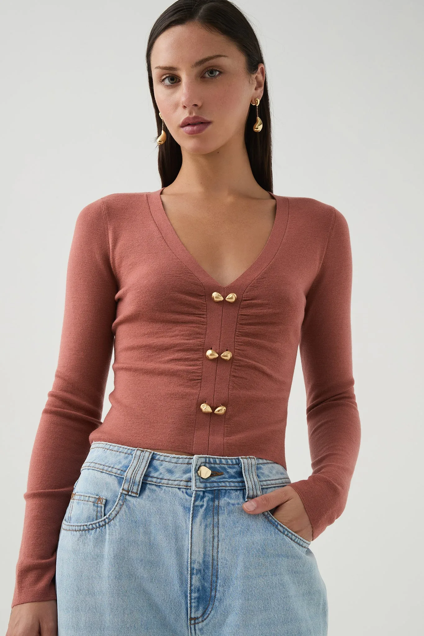 Lusia Knit Top sold by Aje product image thumbnail 4