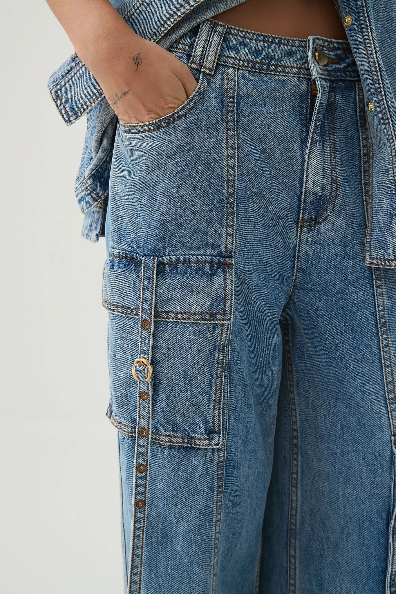 Juno Cargo Jeans sold by Aje product image thumbnail 5
