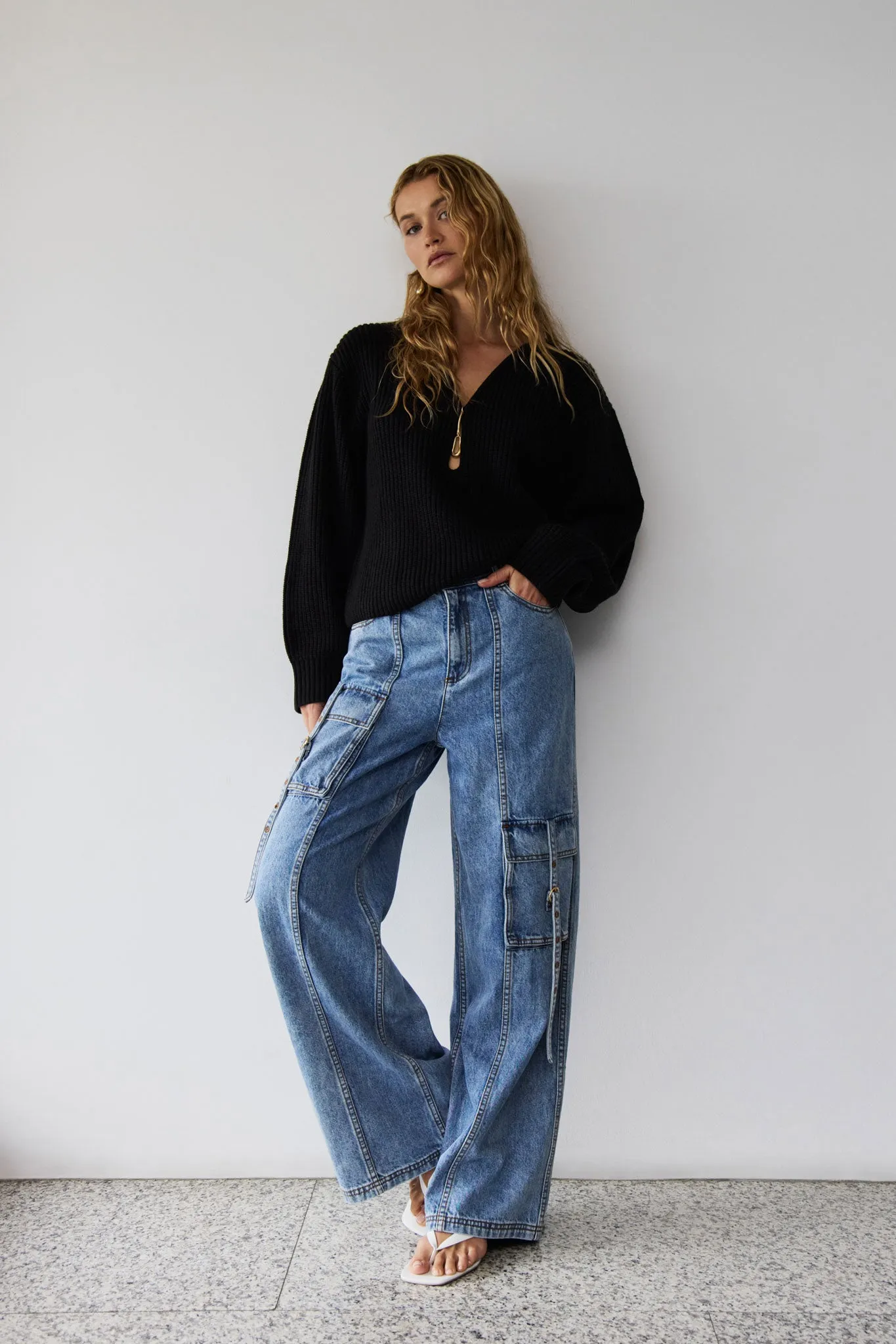 Juno Cargo Jeans sold by Aje