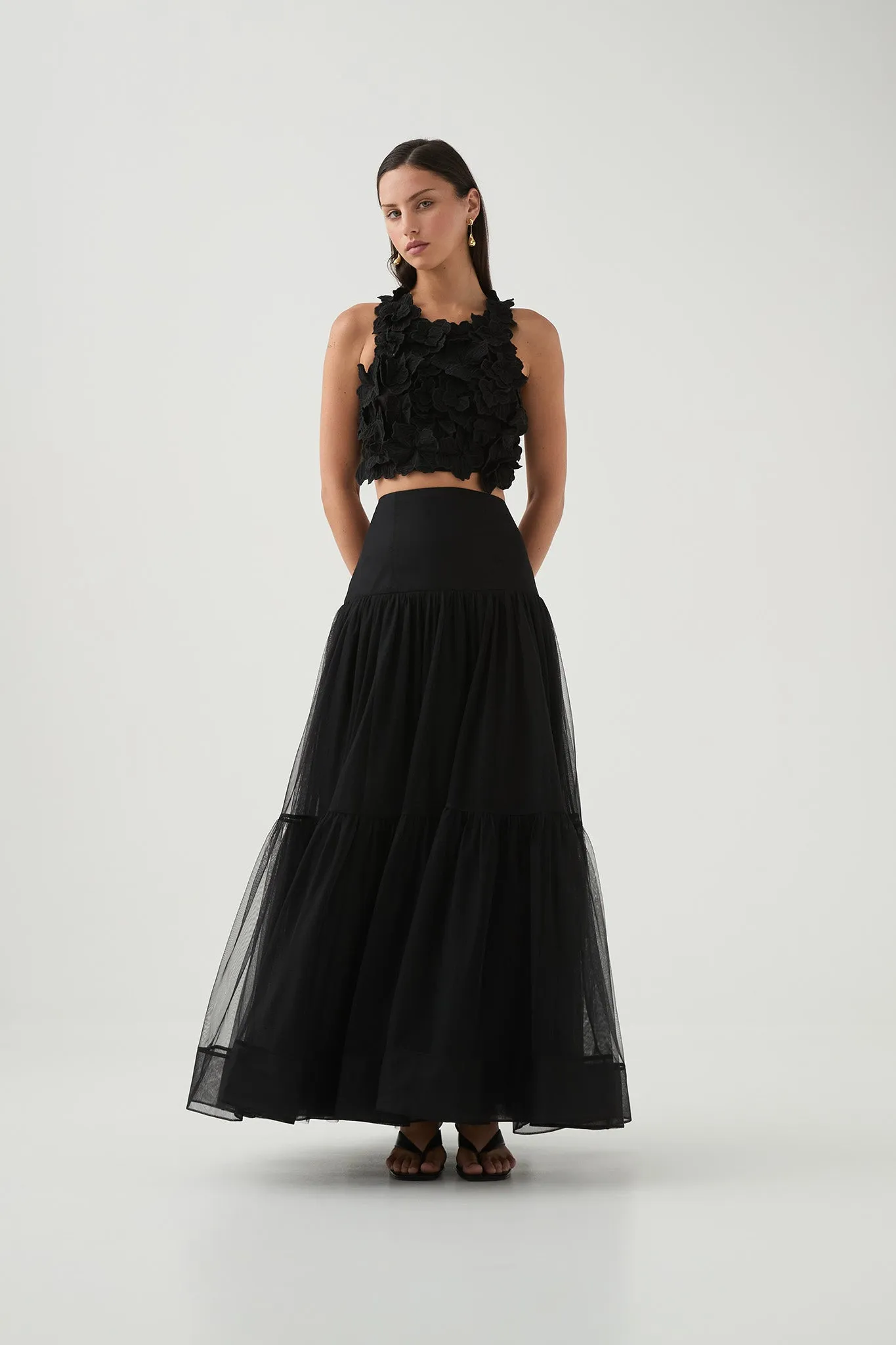 Gia Midi Skirt sold by Aje product image thumbnail 3