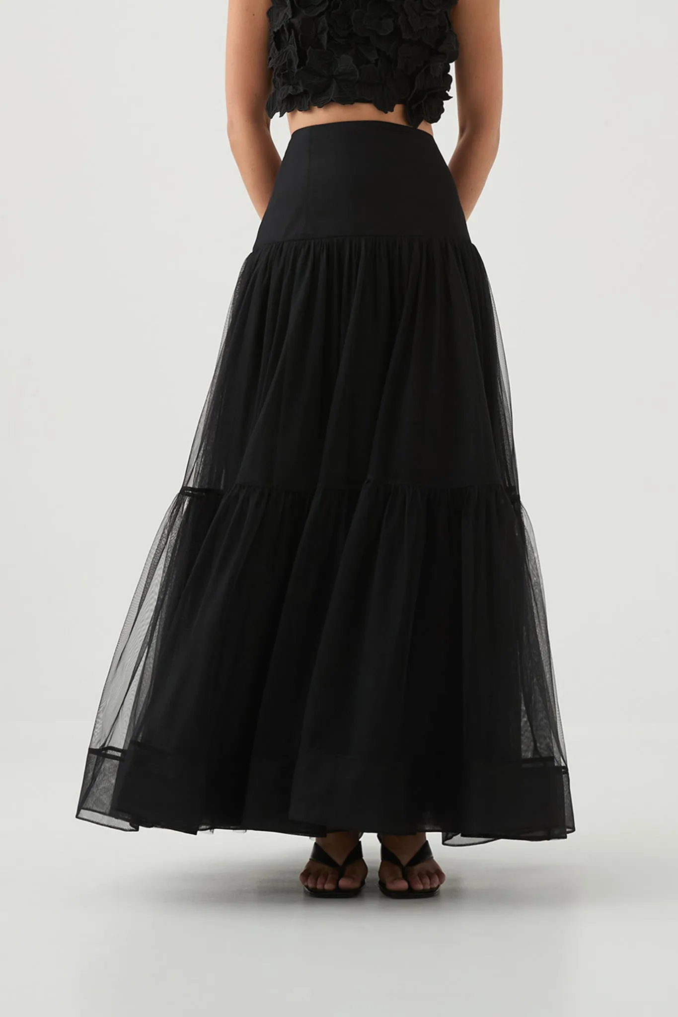 Gia Midi Skirt sold by Aje product image thumbnail 4