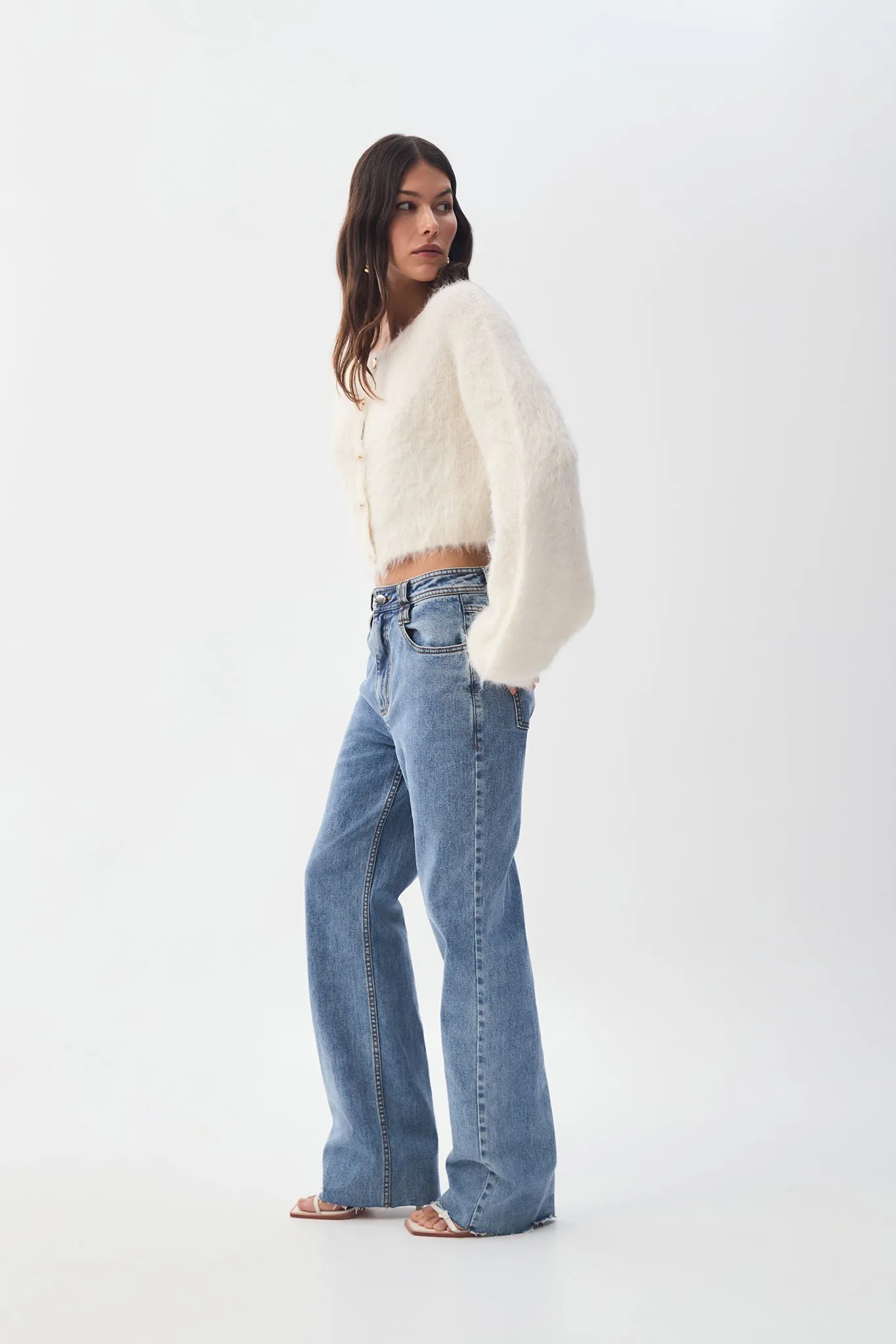Celine Fluffy Cardigan sold by Aje product image thumbnail 4