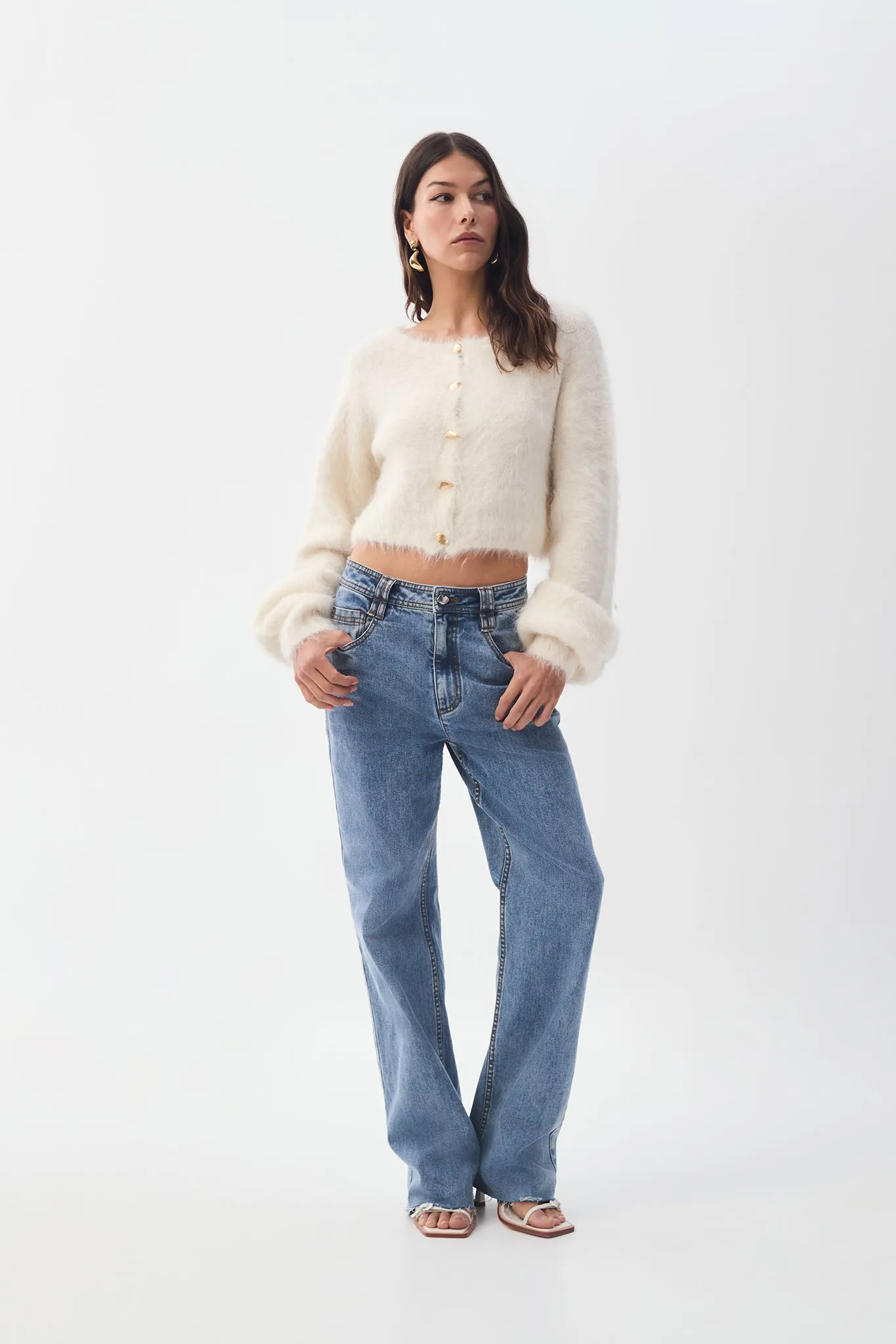 Celine Fluffy Cardigan sold by Aje product image thumbnail 3