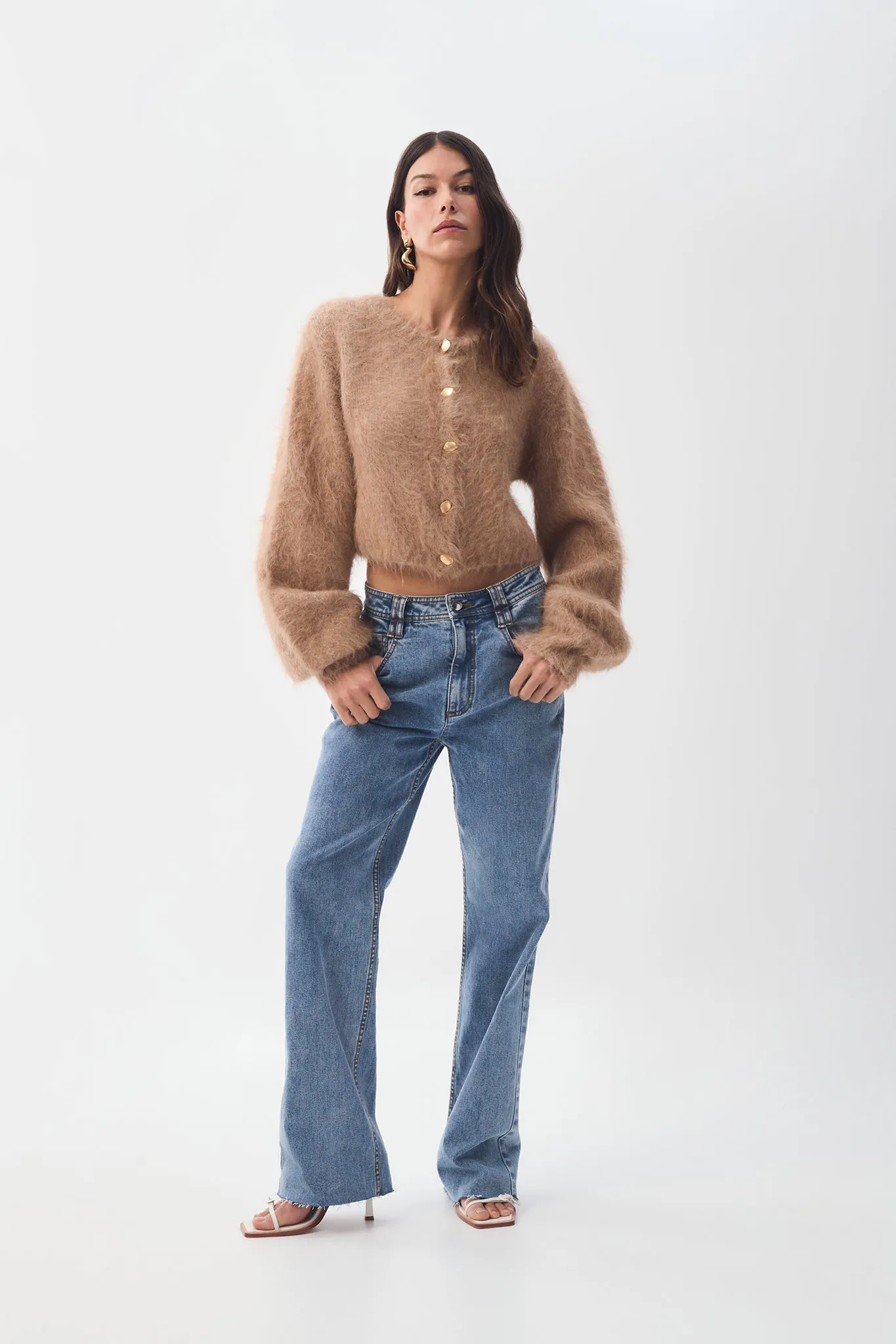 Celine Fluffy Cardigan sold by Aje product image thumbnail 3