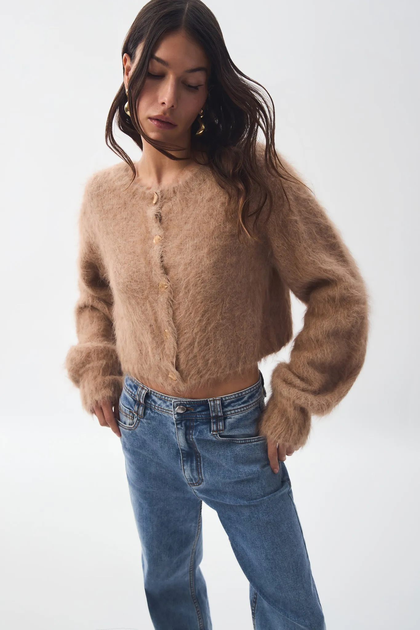 Celine Fluffy Cardigan sold by Aje product image thumbnail 4