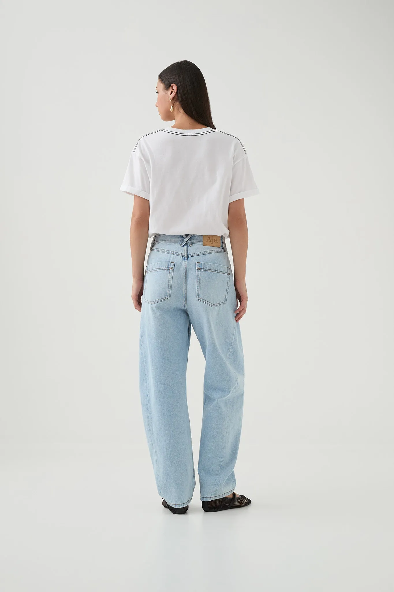 Beyond Embellished Logo Tee sold by Aje product image thumbnail 5