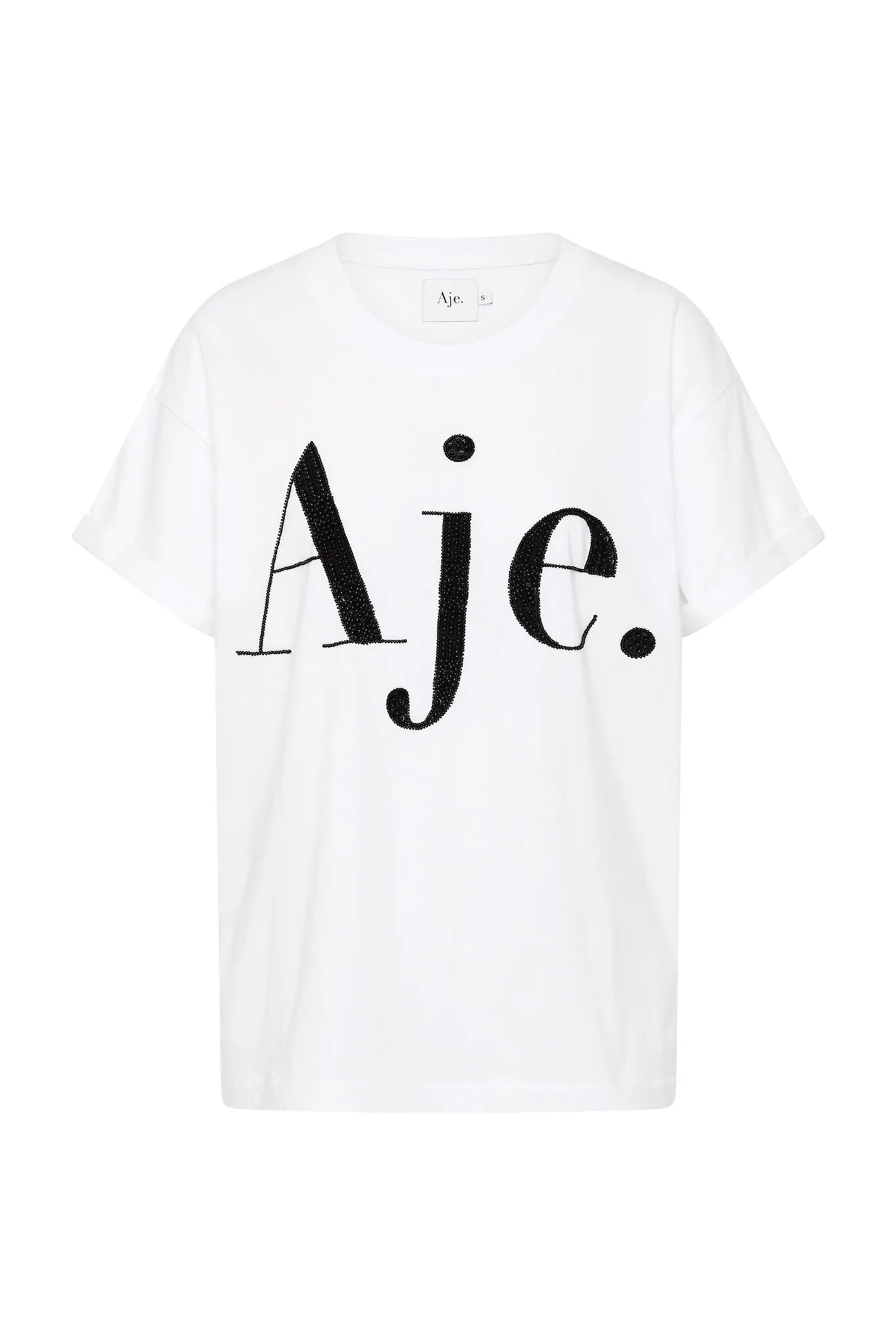 Beyond Embellished Logo Tee sold by Aje product image thumbnail 2