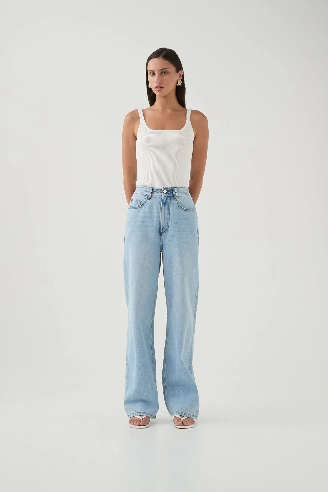 Bon Straight Leg Jean sold by Aje product image thumbnail 3