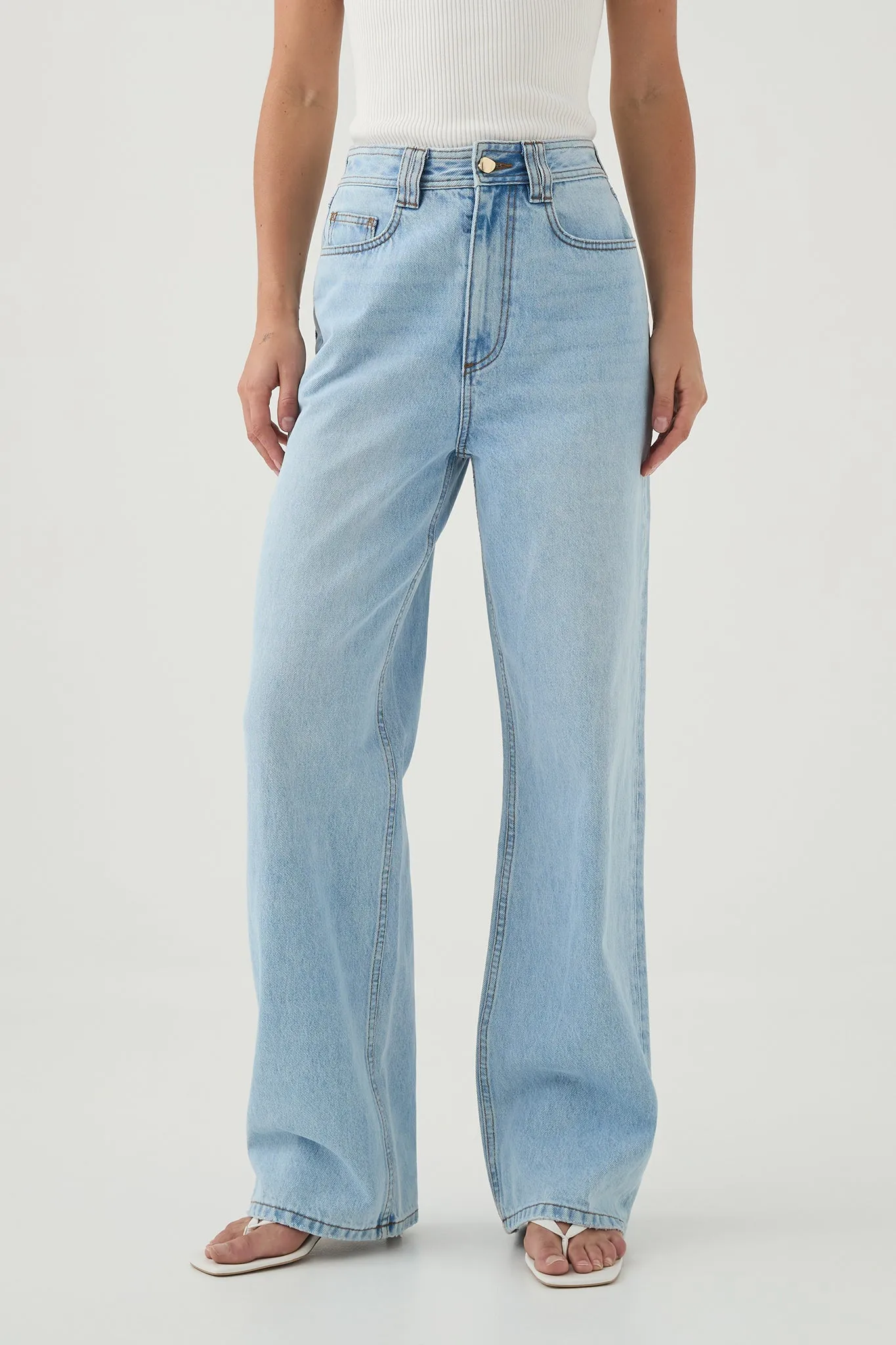 Bon Straight Leg Jean sold by Aje product image thumbnail 5