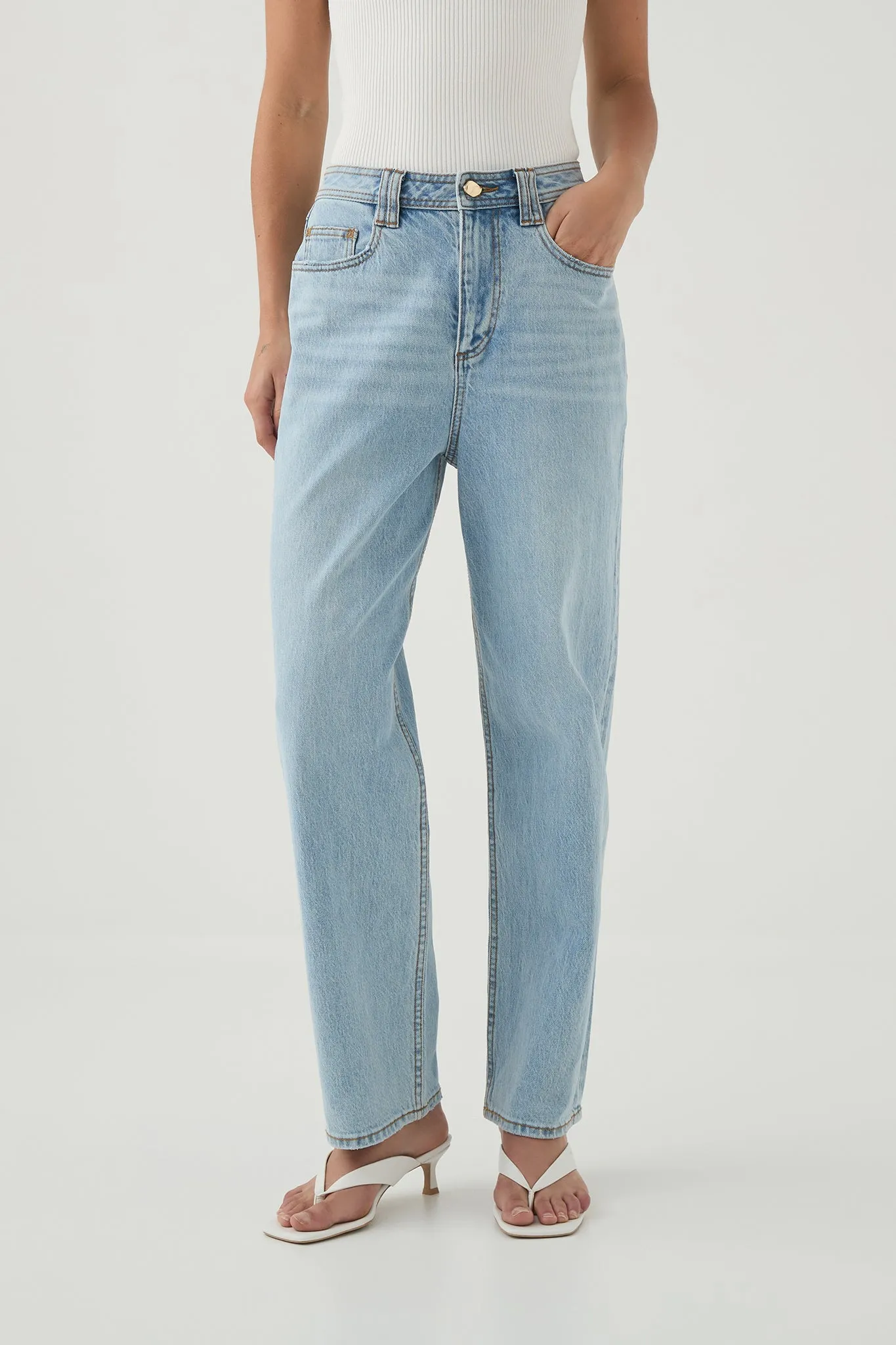 Billie Straight Ankle Jean sold by Aje product image thumbnail 4
