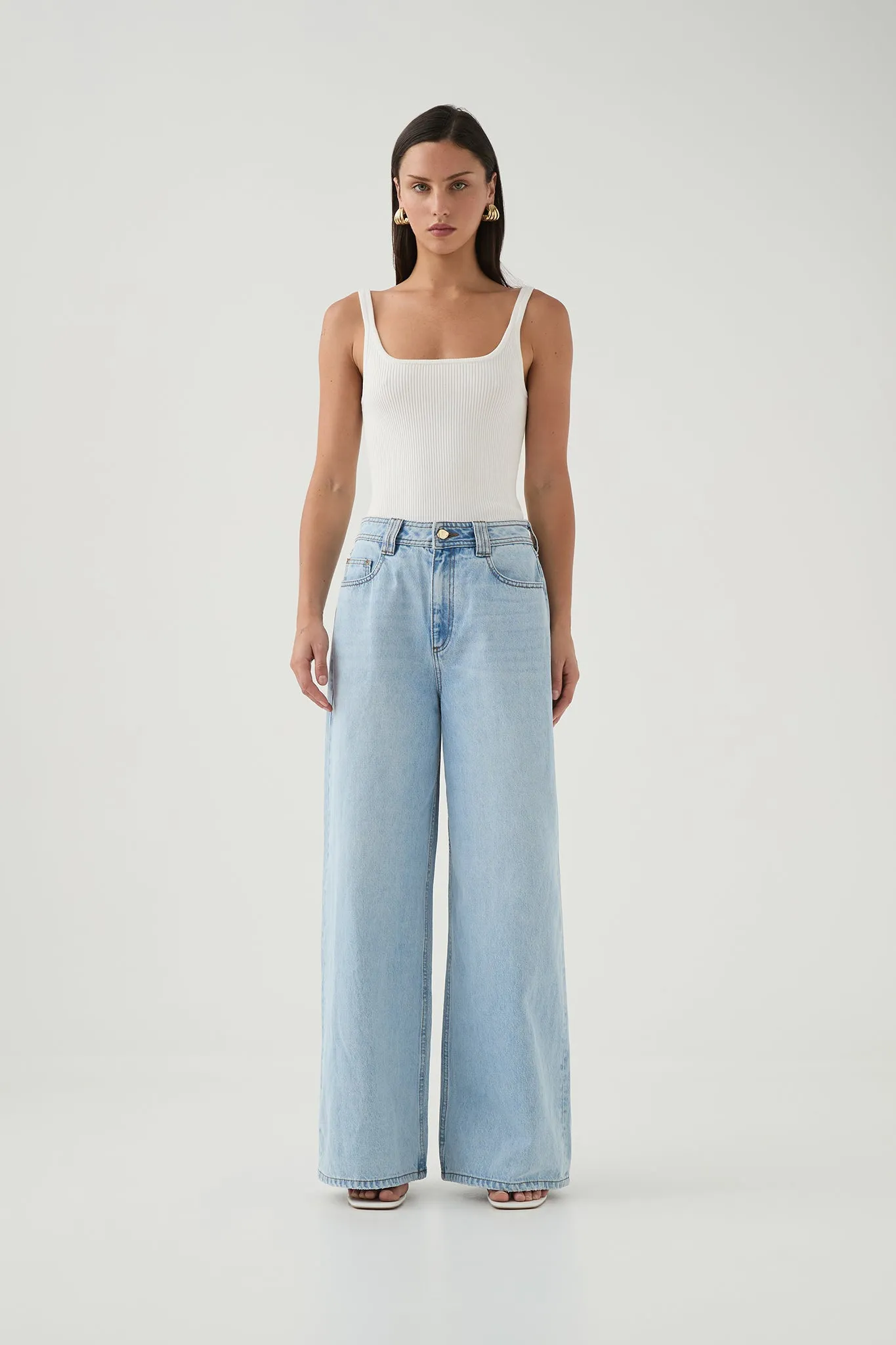 Rylan Extra Wide Leg Jean sold by Aje product image thumbnail 3