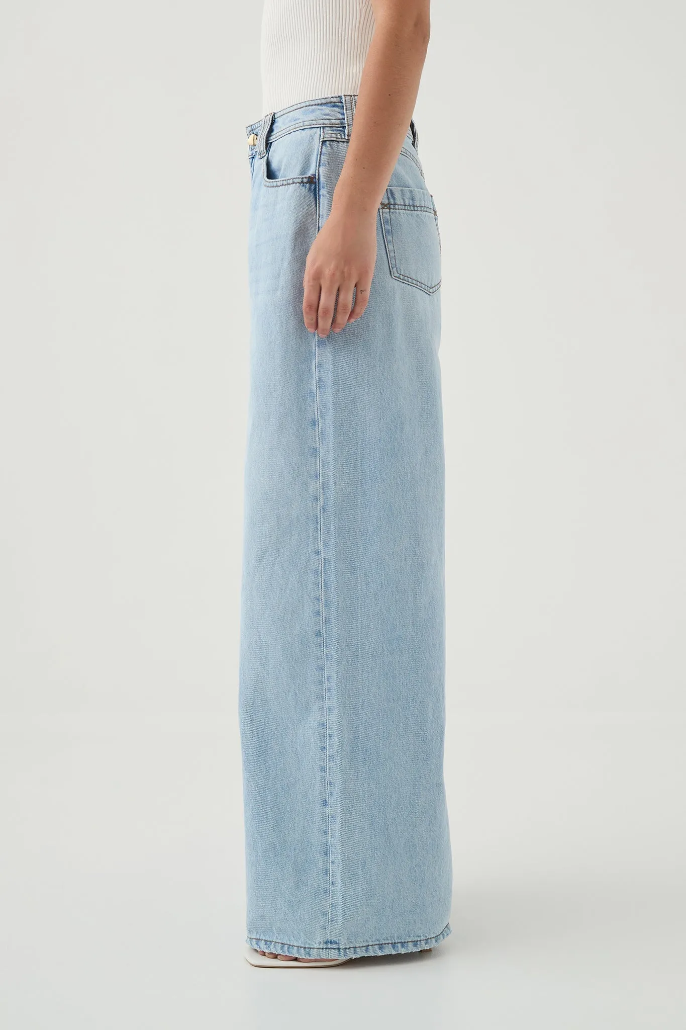 Rylan Extra Wide Leg Jean sold by Aje product image thumbnail 5