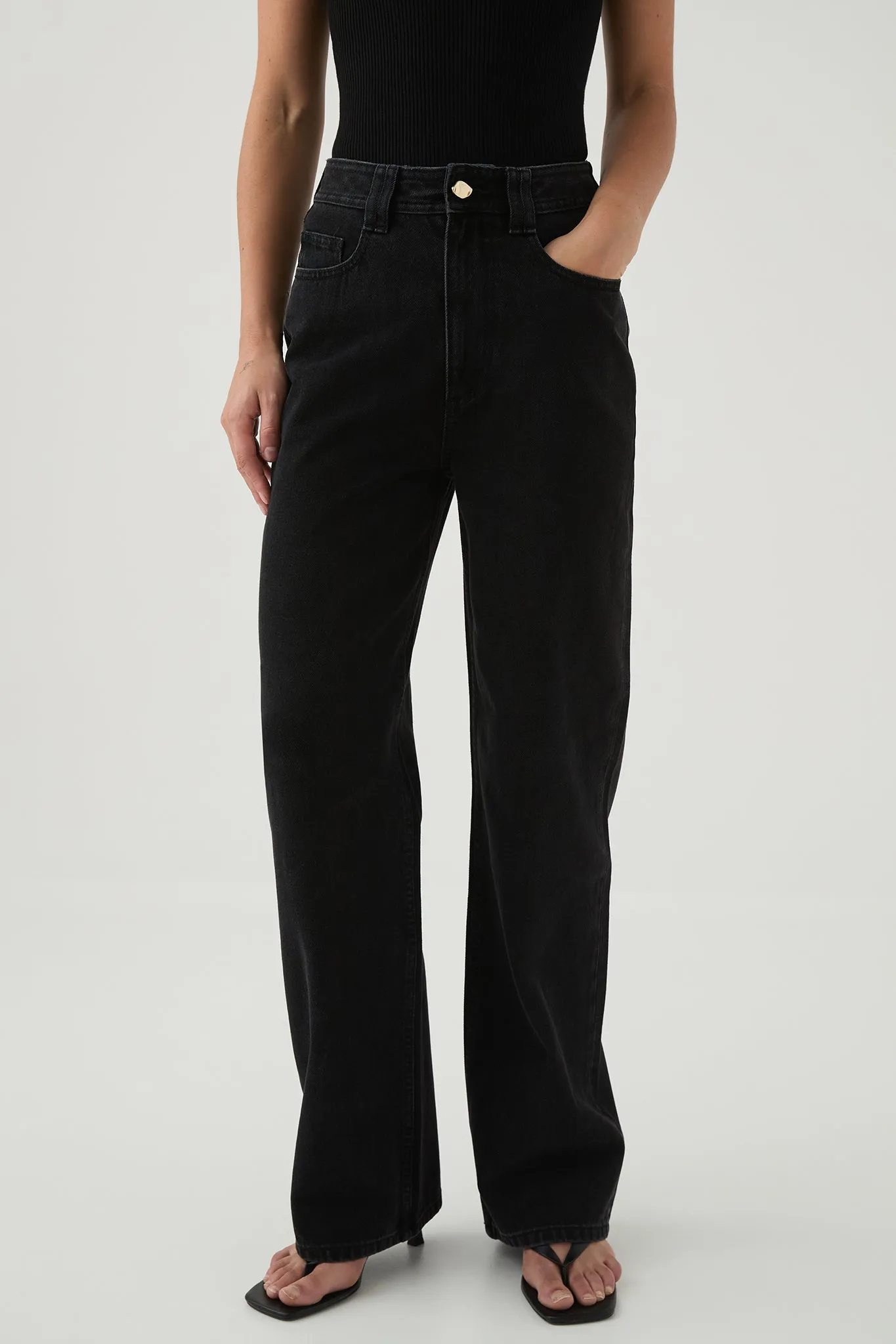 Bon Straight Leg Jean sold by Aje product image thumbnail 4