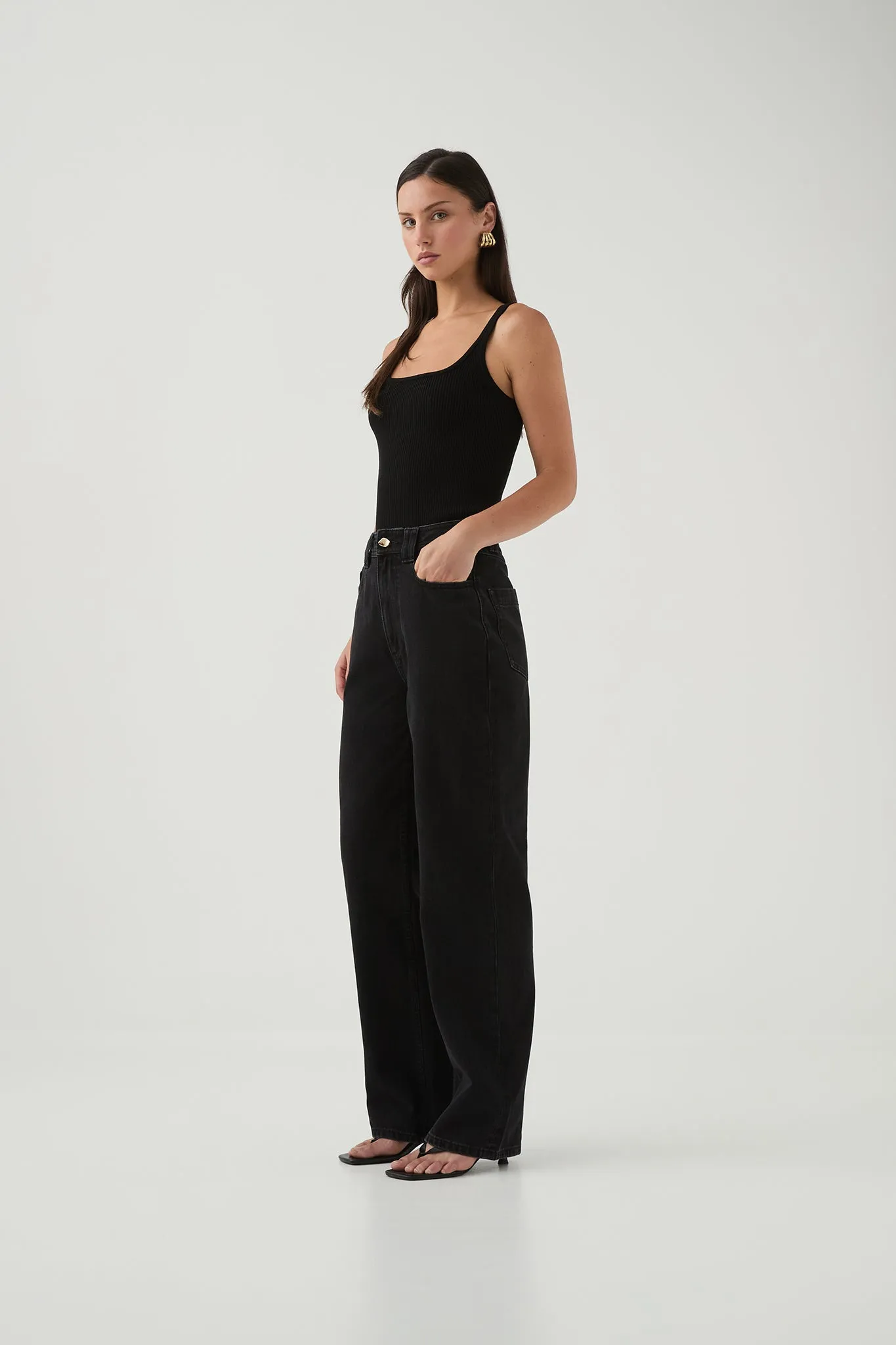Bon Straight Leg Jean sold by Aje product image thumbnail 5