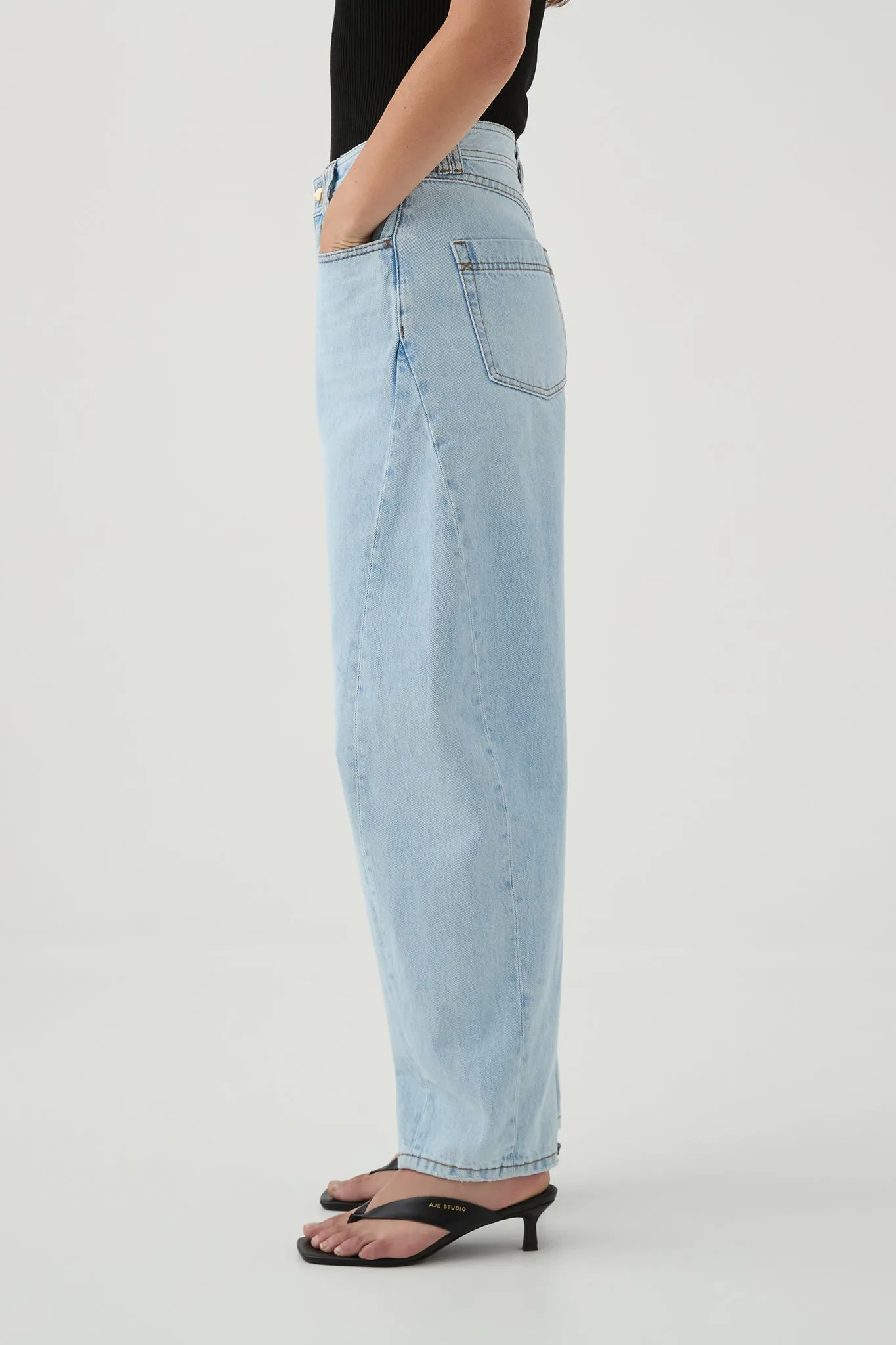 Stevie Barrel Ankle Jean sold by Aje product image thumbnail 5