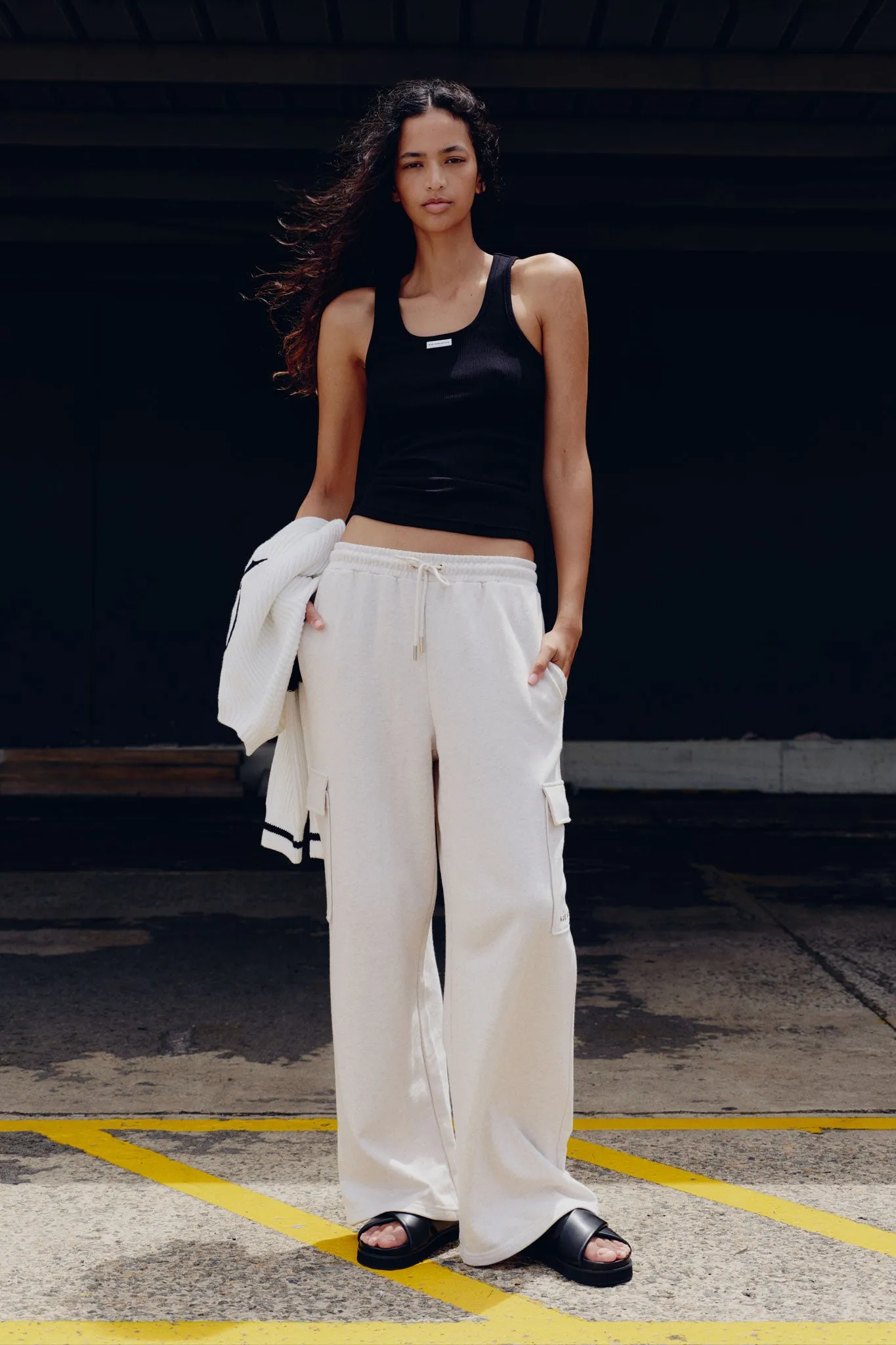 Utility Terry Trackpant 504 sold by Aje