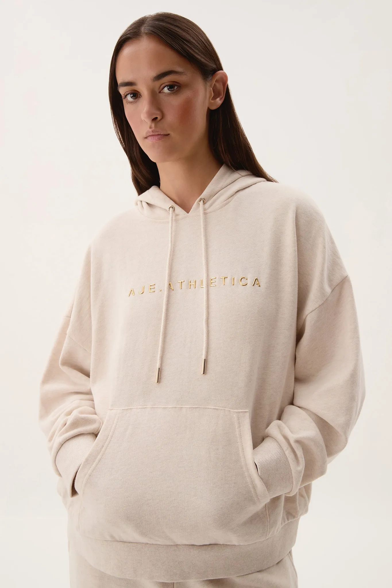 Terry Logo Hoodie 411 sold by Aje