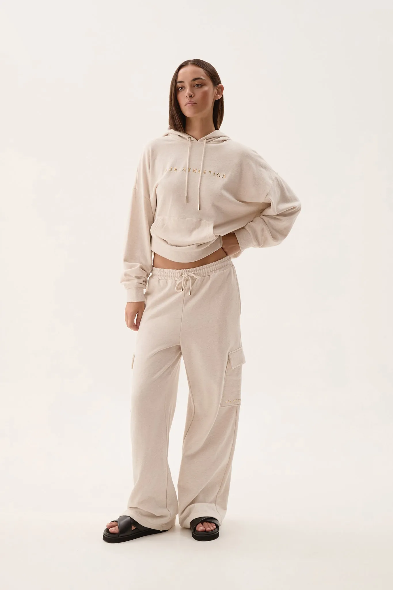 Terry Logo Hoodie 411 sold by Aje product image thumbnail 3