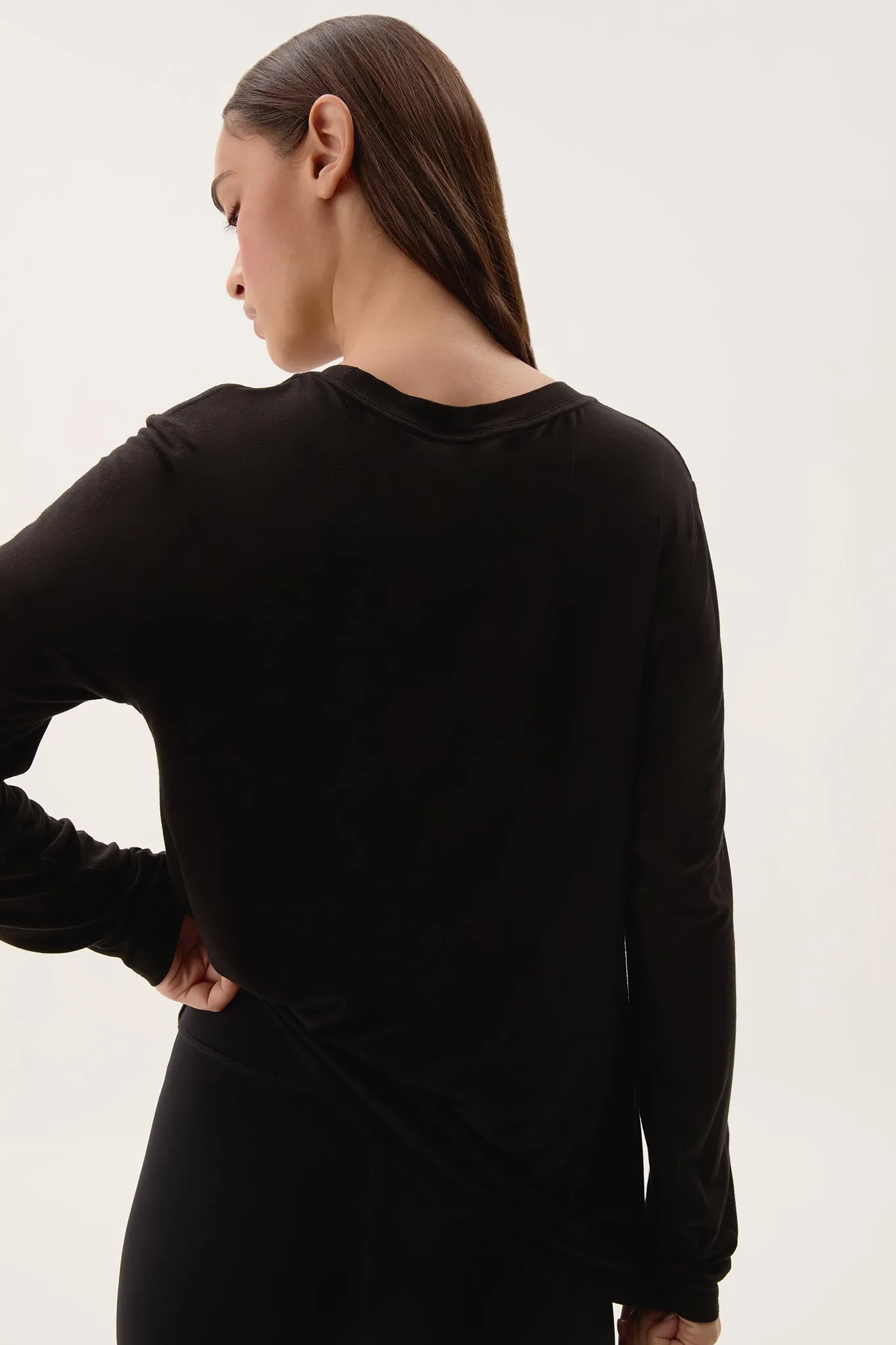 Jersey Long Sleeve Tee 130 sold by Aje product image thumbnail 5