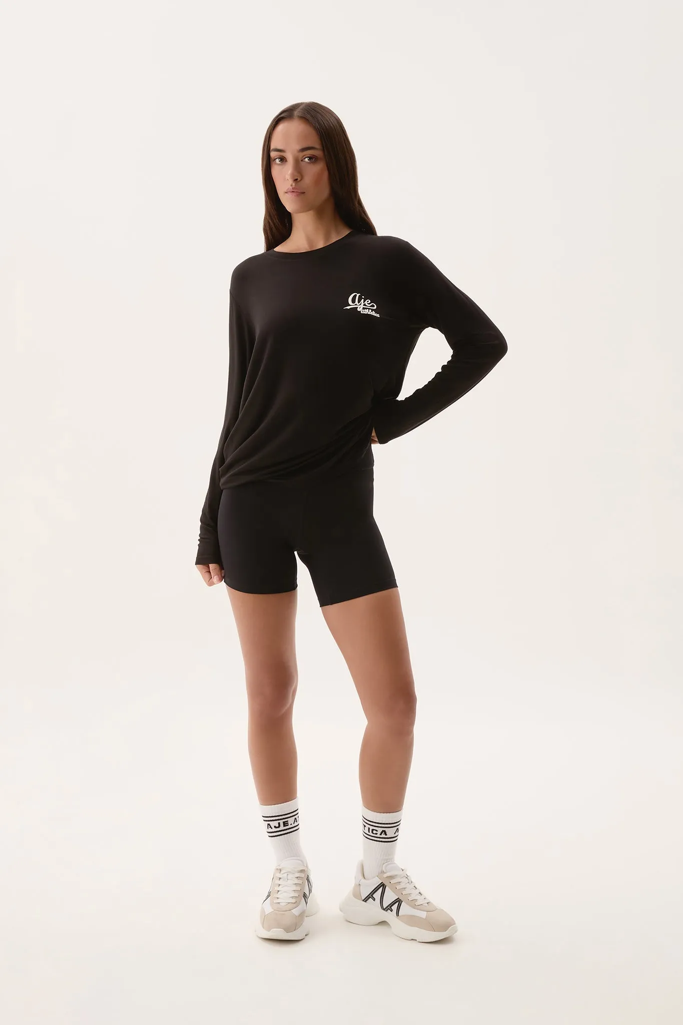 Jersey Long Sleeve Tee 130 sold by Aje