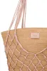 Geo Macrame Beach Tote sold by Aje
