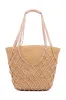 Geo Macrame Beach Tote sold by Aje