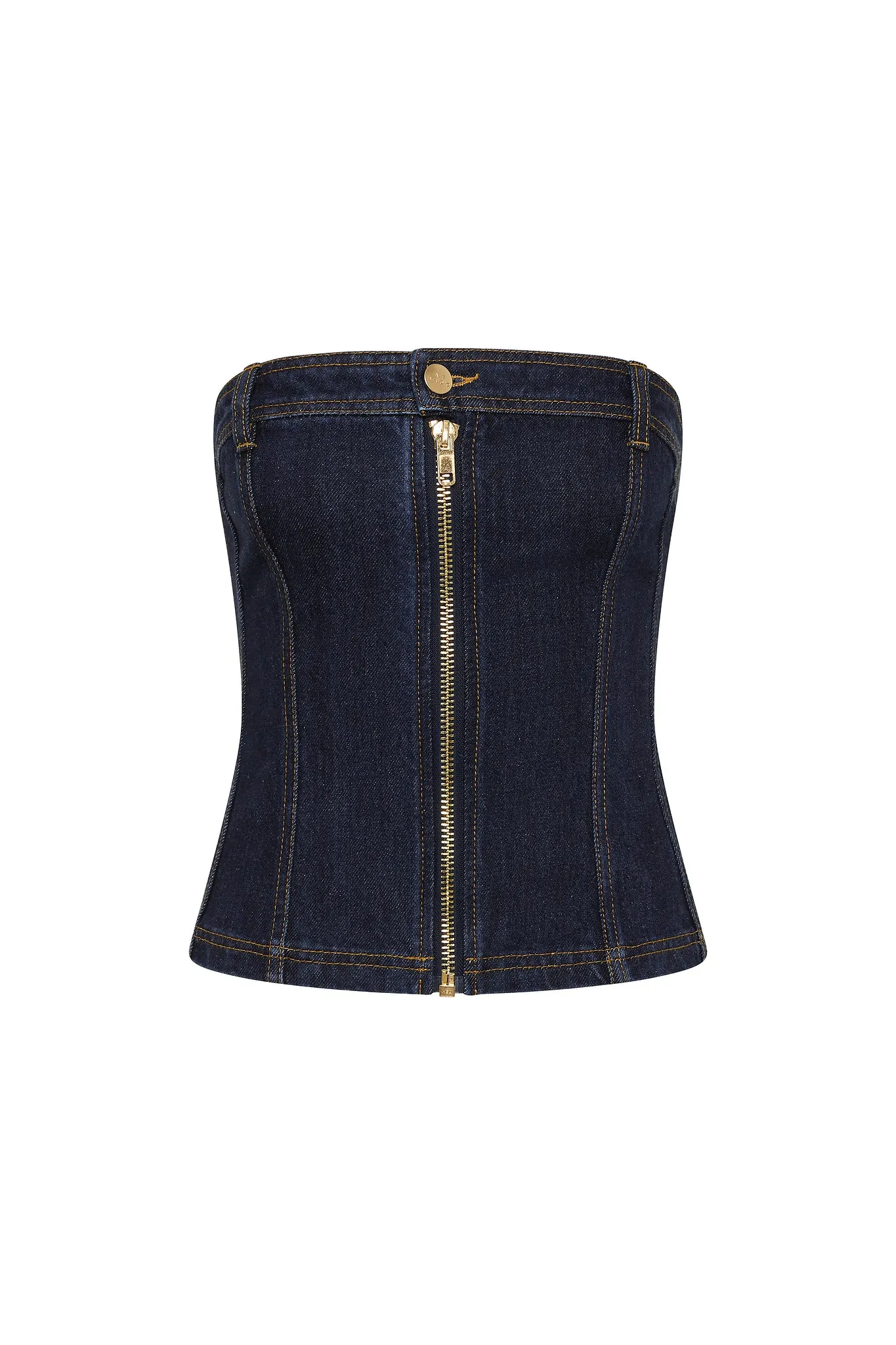 Junee Strapless Denim Bustier sold by Aje product image thumbnail 2