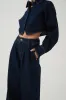 Junee Cropped Denim Shirt sold by Aje