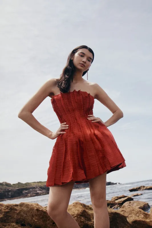 Hybrid Sleeveless Mini Dress sold by Aje