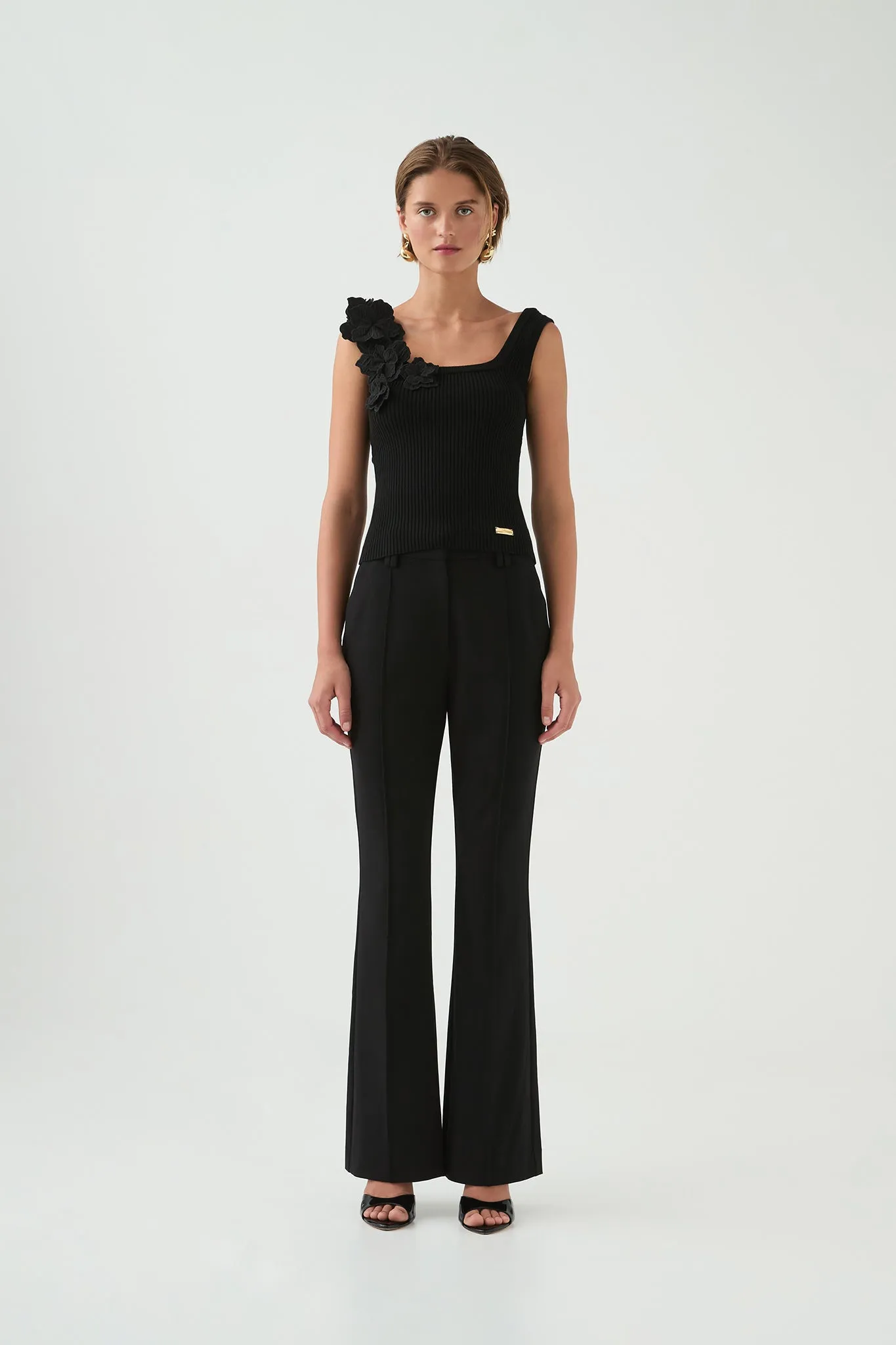 Splendour Flower Knit Tank sold by Aje product image thumbnail 3