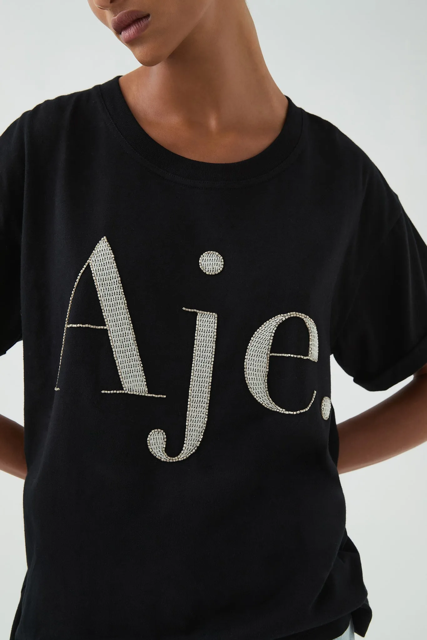 Tessa Logo Tee sold by Aje product image thumbnail 5