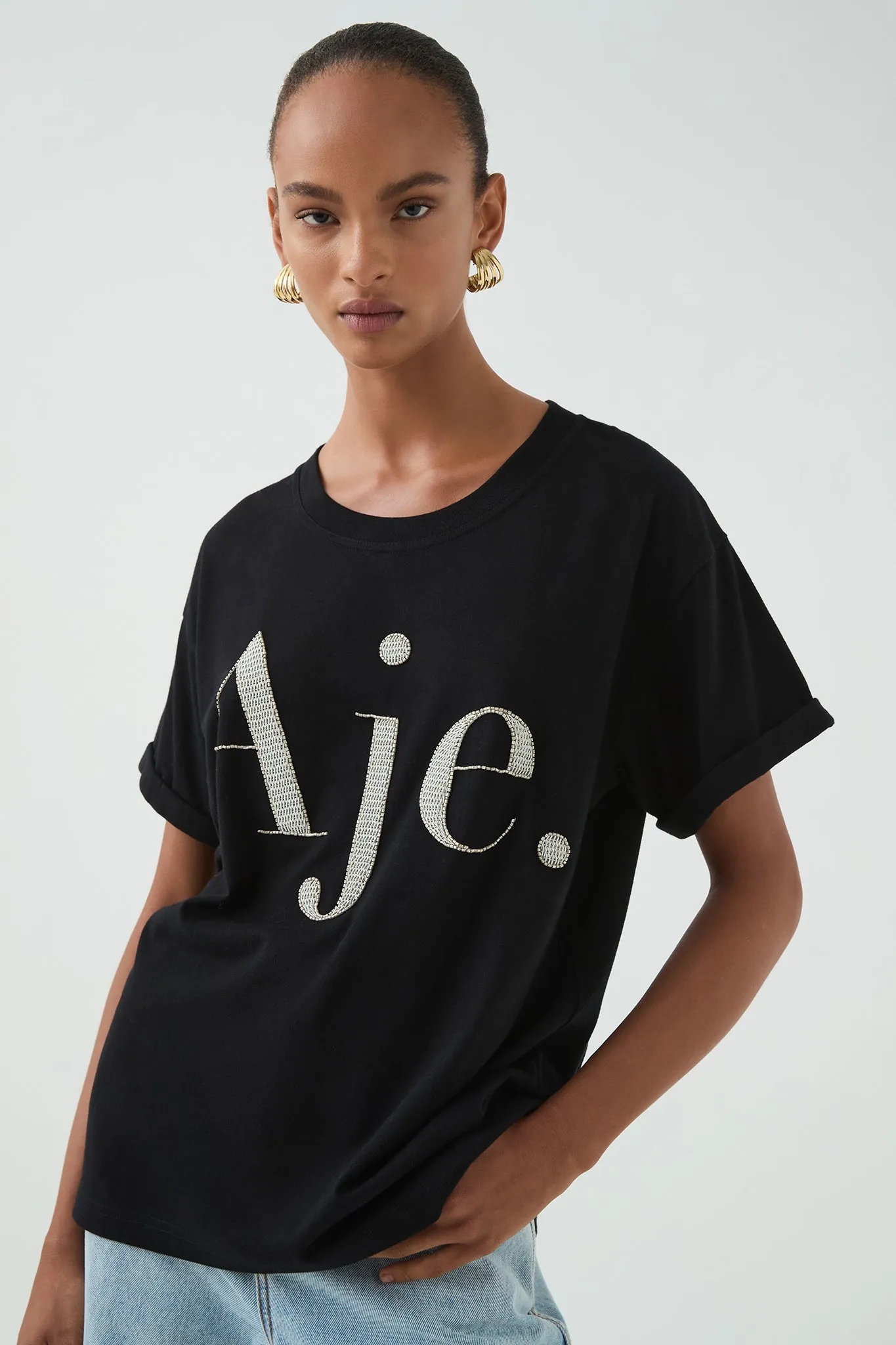 Tessa Logo Tee sold by Aje