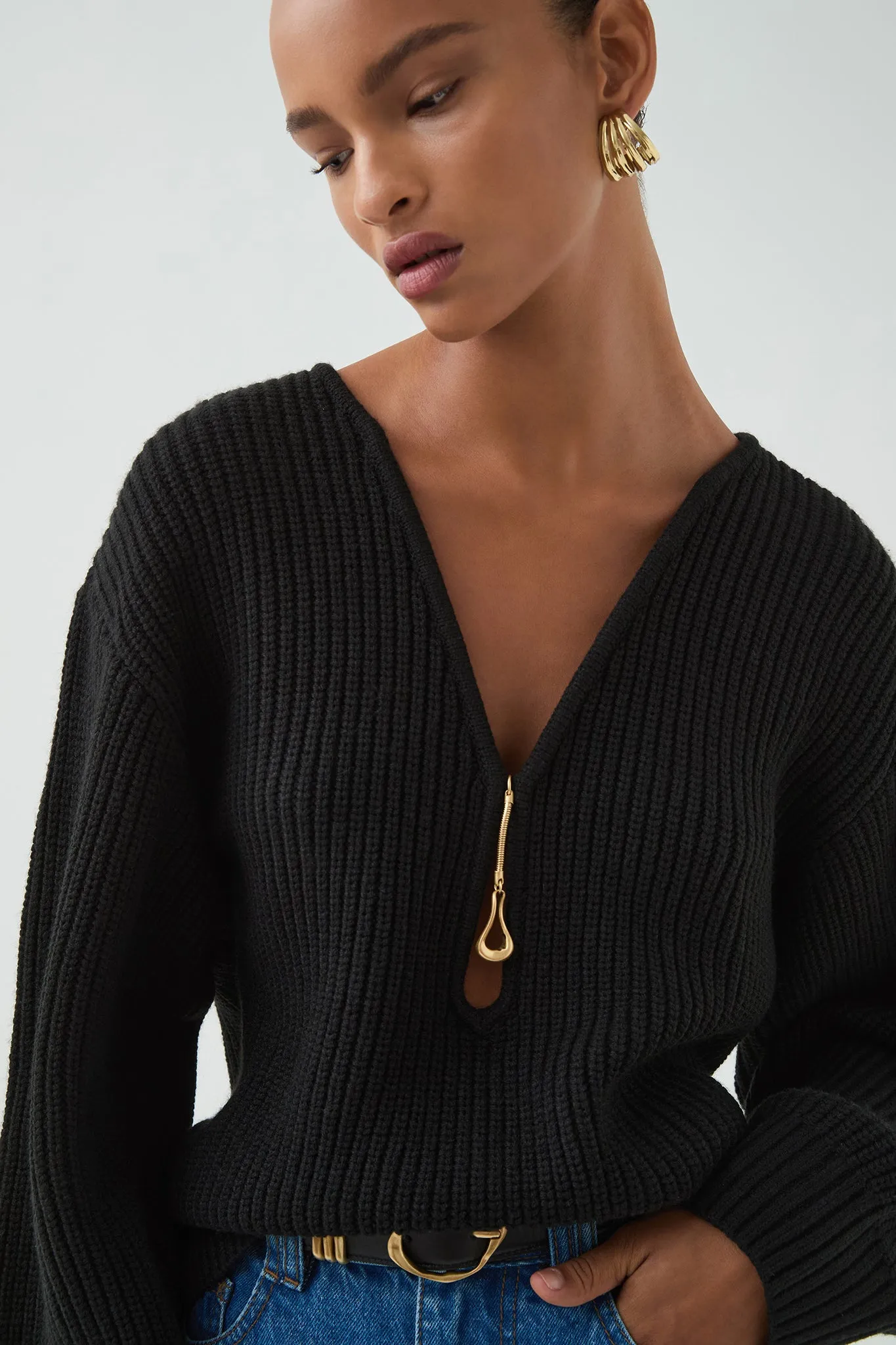 Leona Keyhole Knit sold by Aje product image thumbnail 5