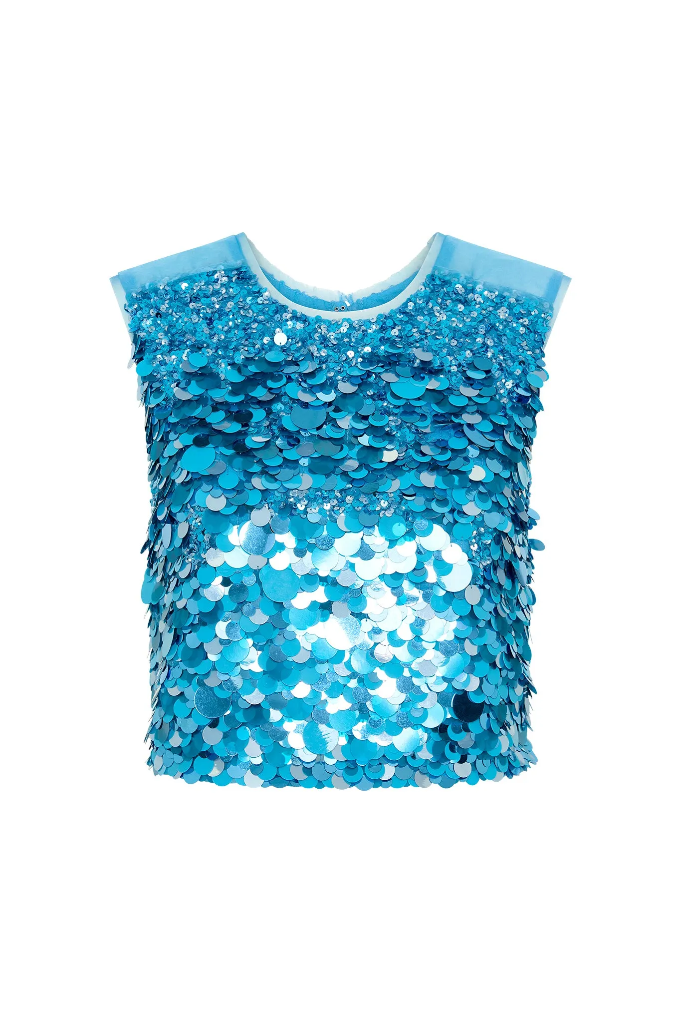 Celeste Sequin Shell Top sold by Aje product image thumbnail 2