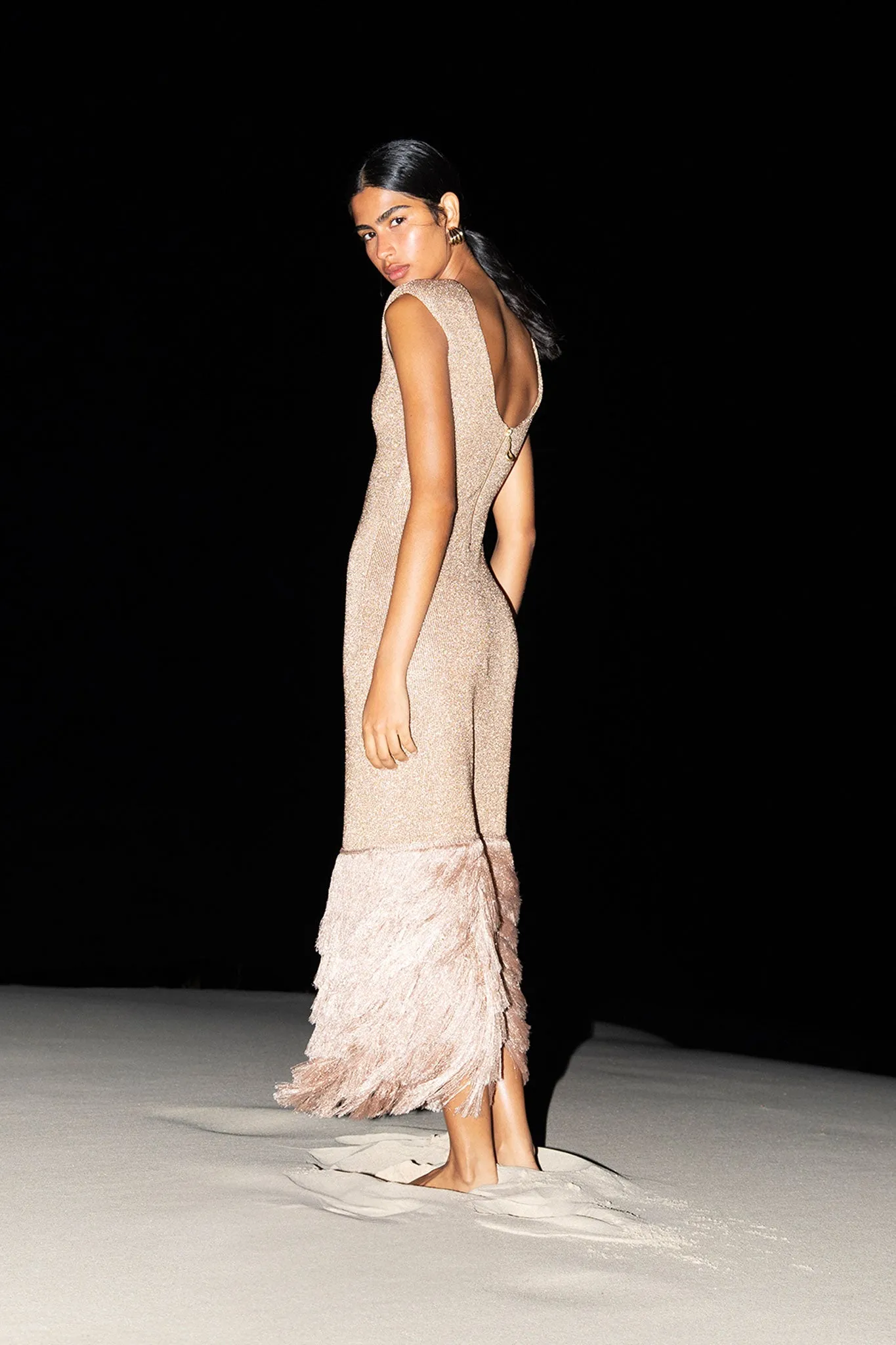 Breeze Knit Midi Dress sold by Aje