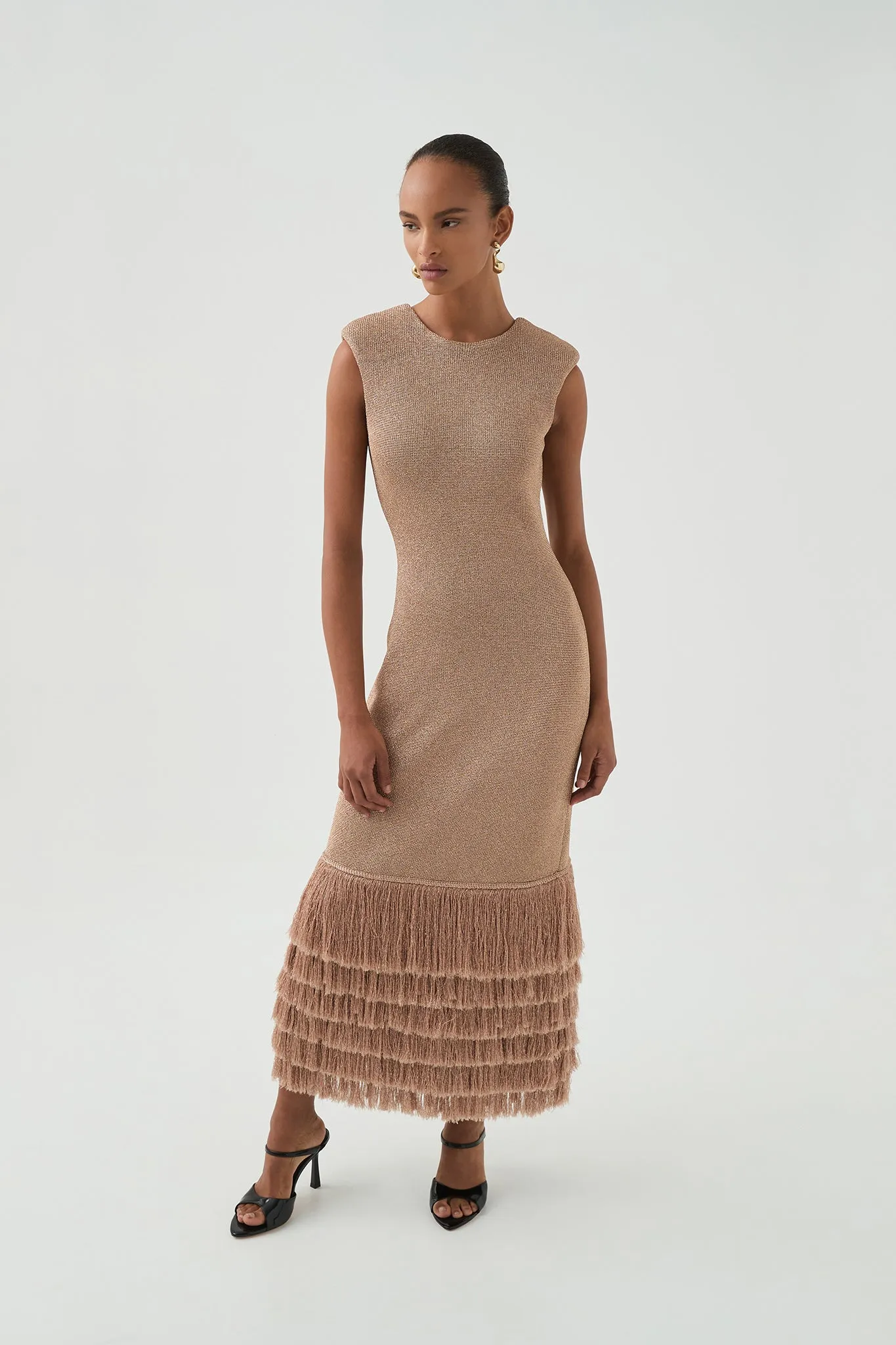 Breeze Knit Midi Dress sold by Aje product image thumbnail 4