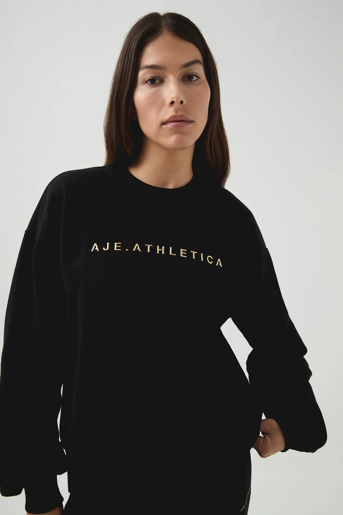 Gold Logo Crew 401 sold by Aje product image thumbnail 4